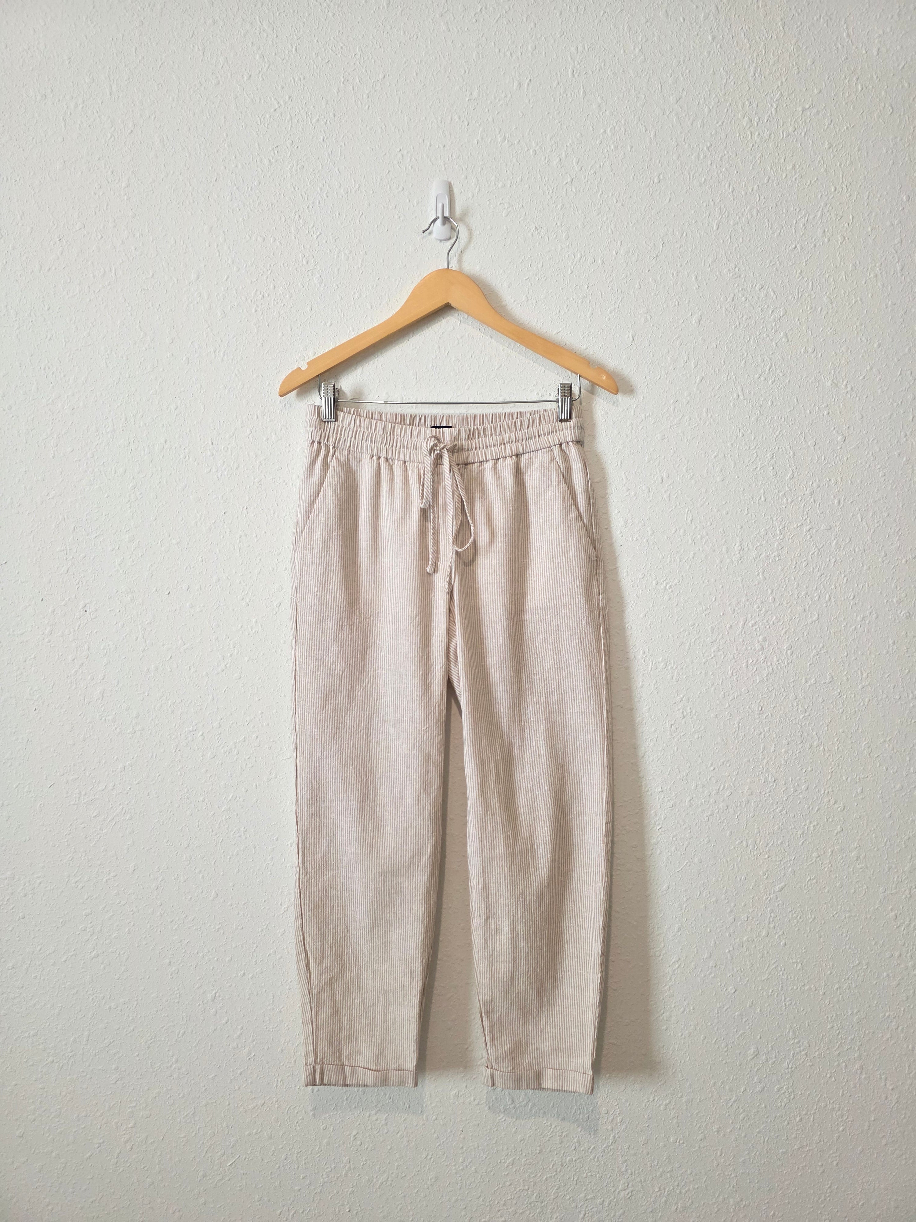 J.Crew Striped Linen Blend Pants (2)