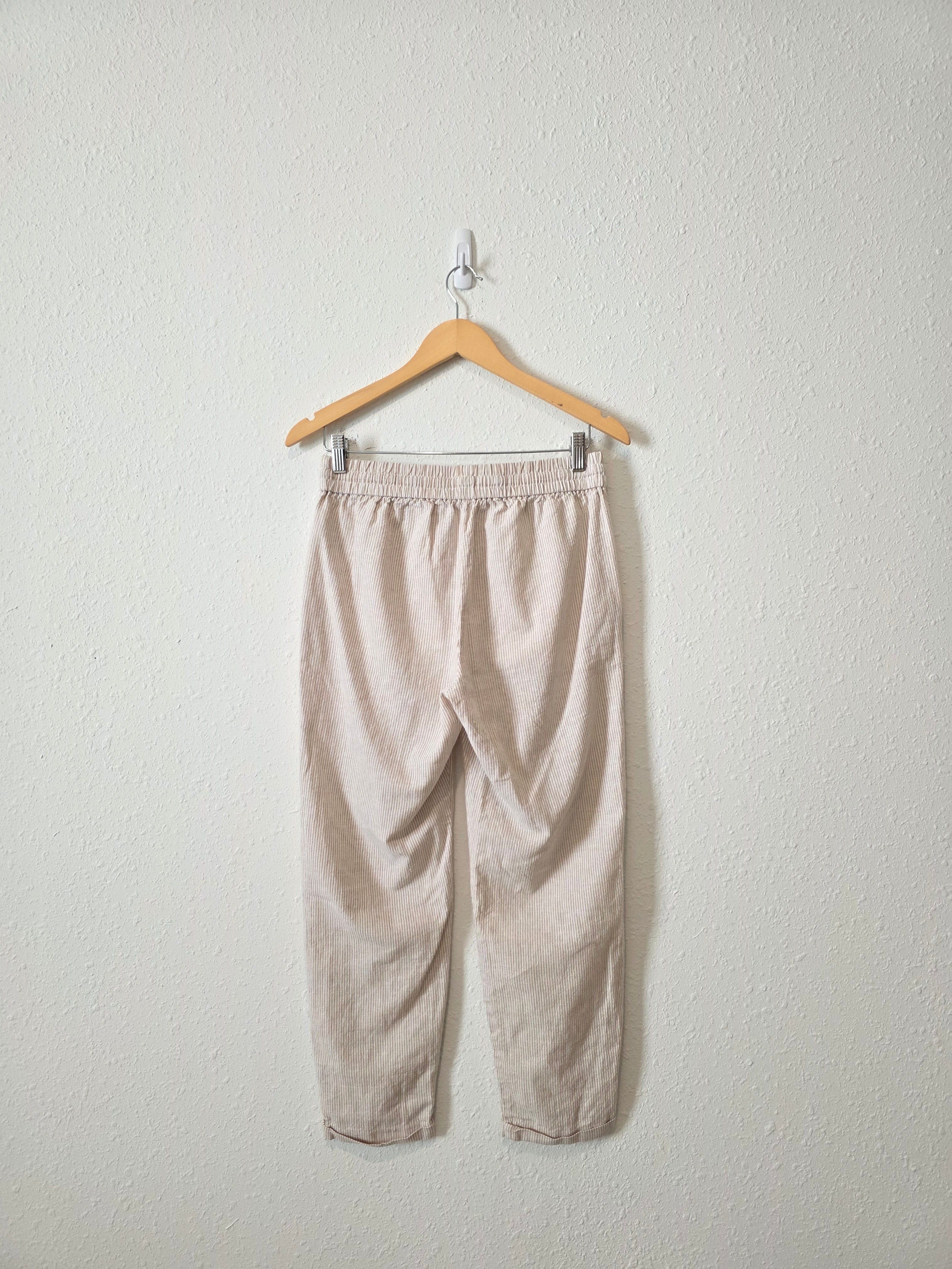 J.Crew Striped Linen Blend Pants (2)