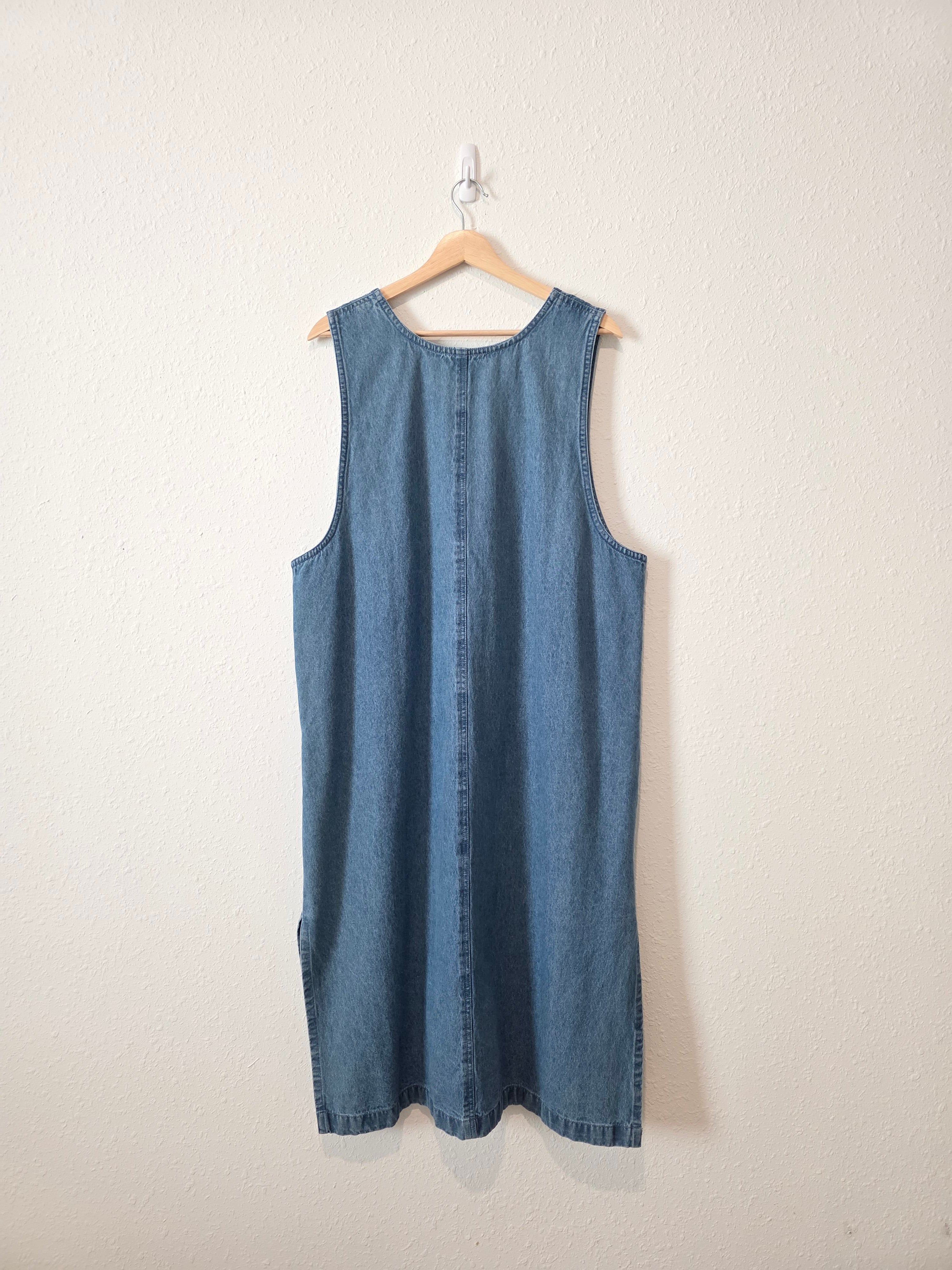 Vintage Denim Midi Dress (XLP)