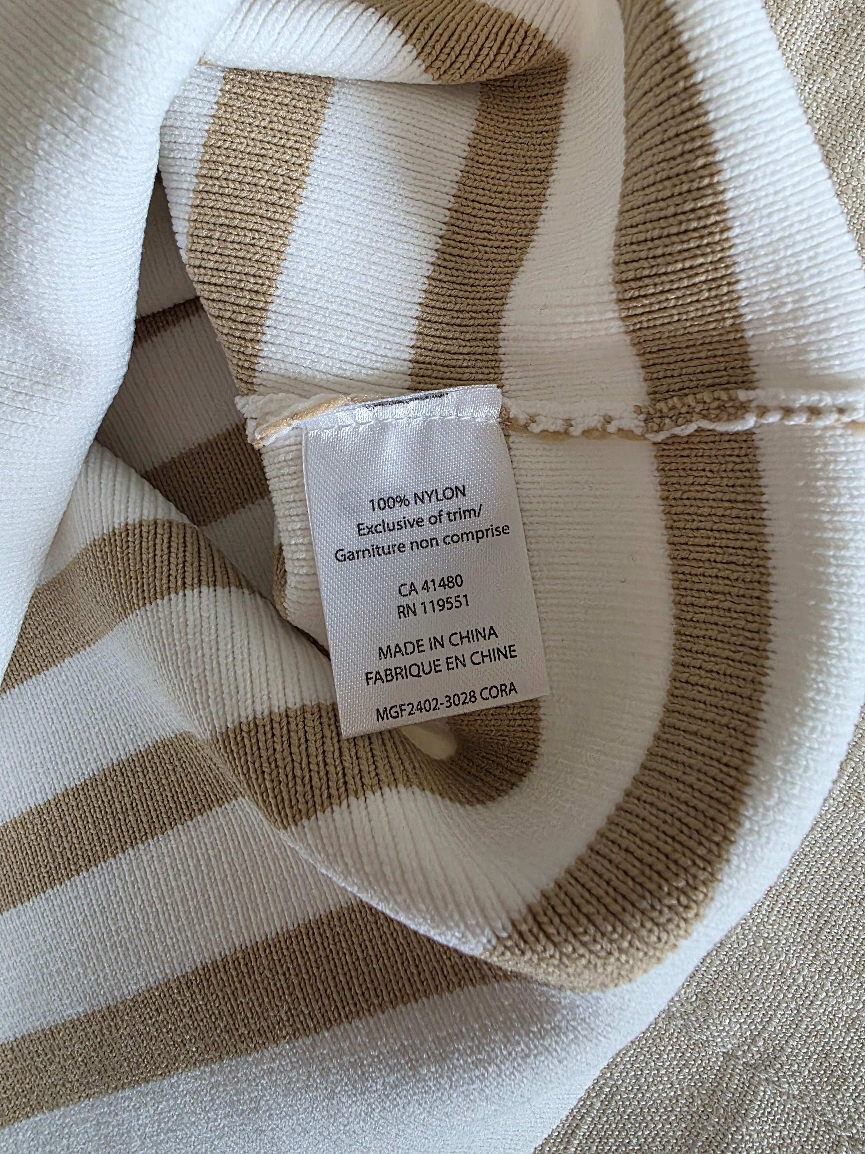Gentle Fawn Striped Tank (M)