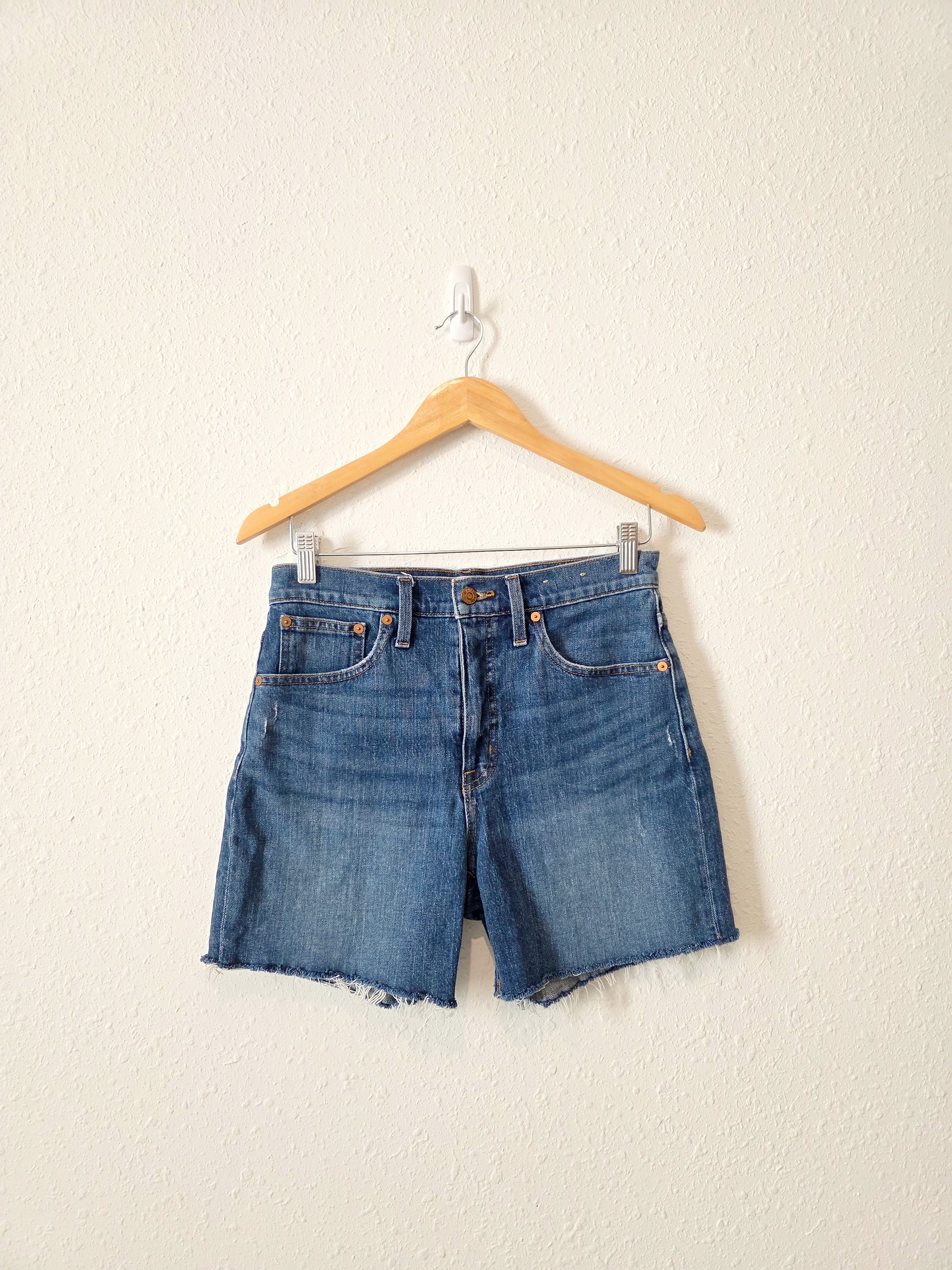 Madewell High Rise Denim Shorts (27)