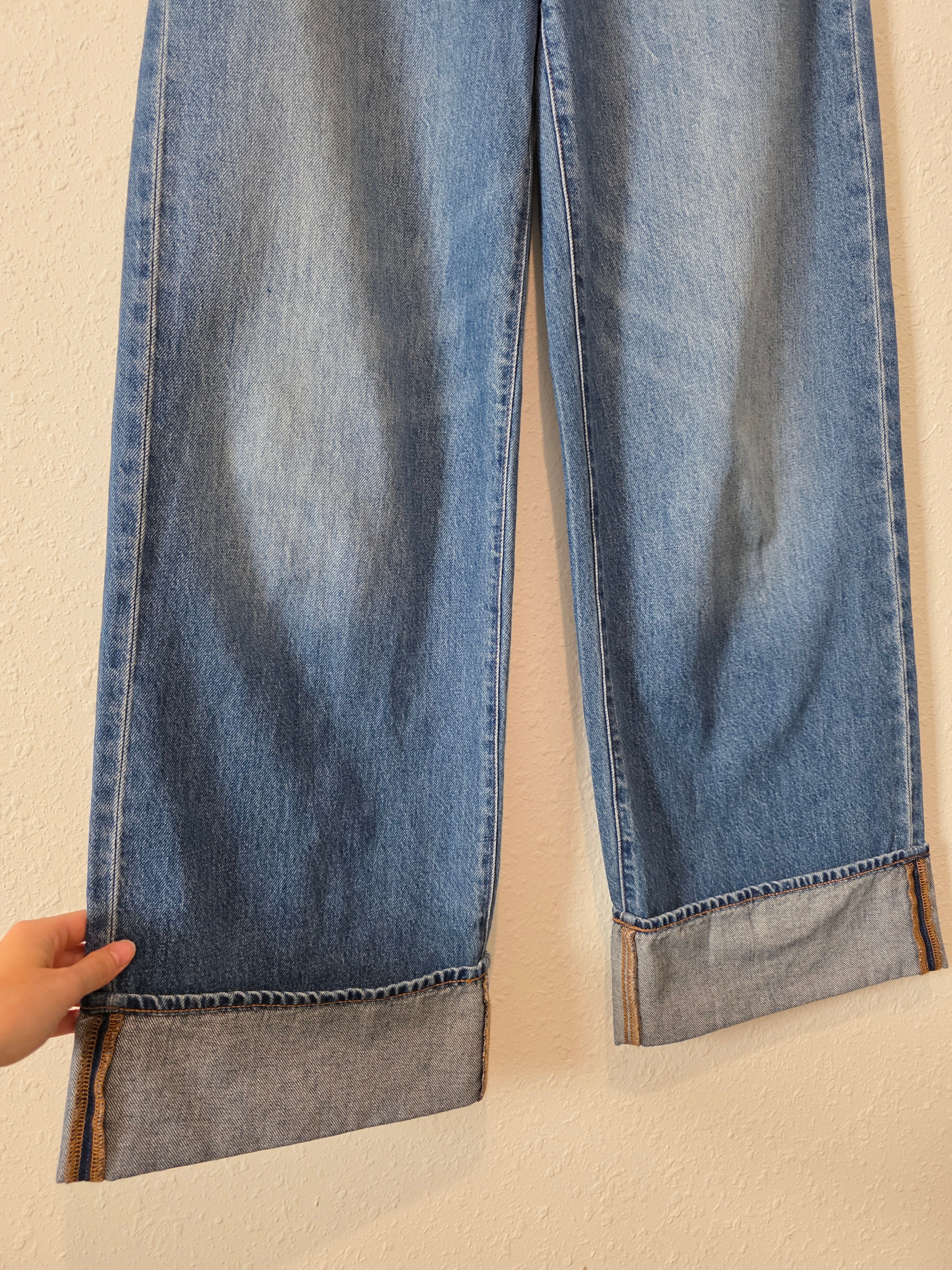 Madewell Relaxed Wide Leg Jeans (27)