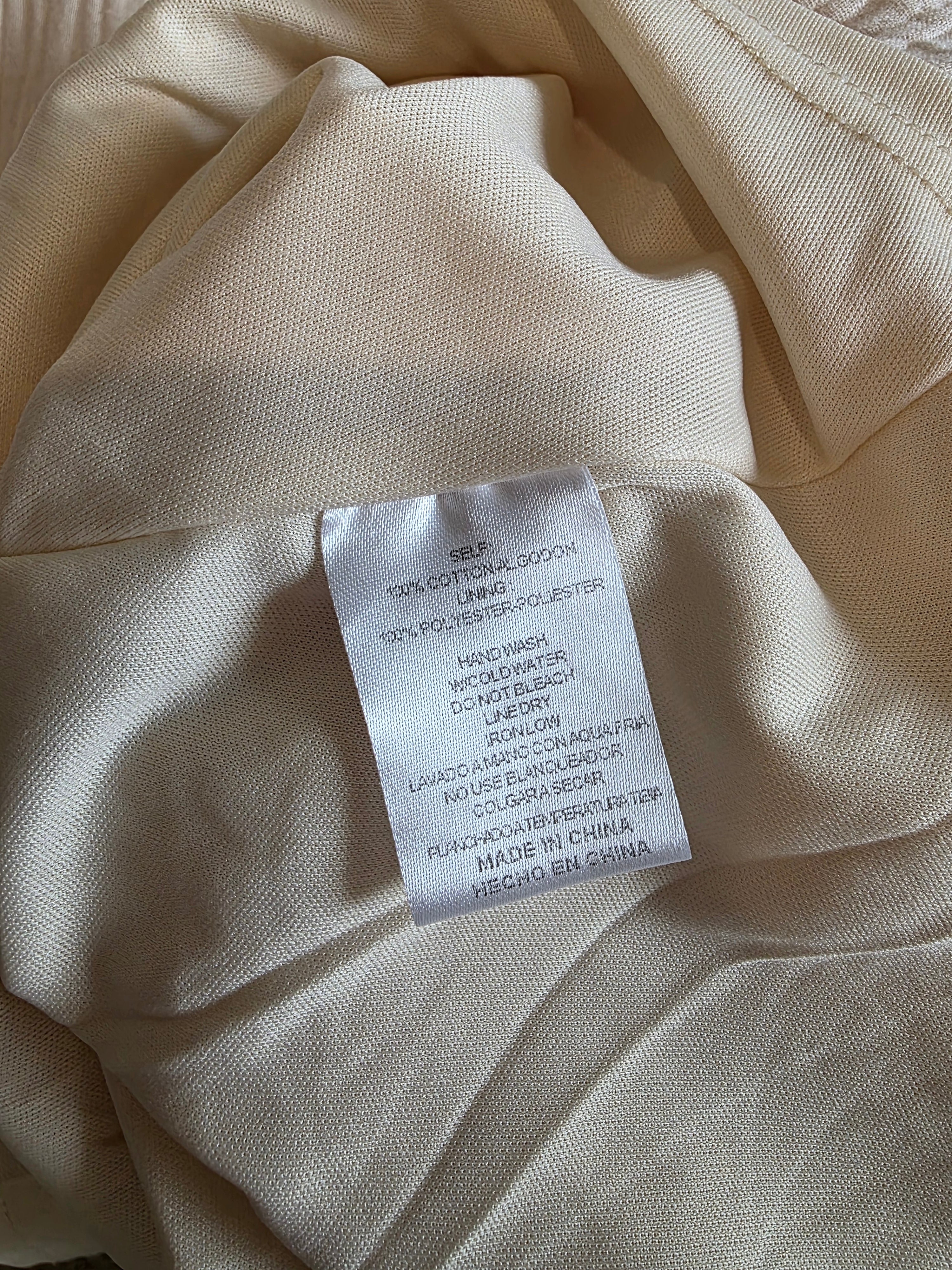 Cotton Gauze Babydoll Dress (S)