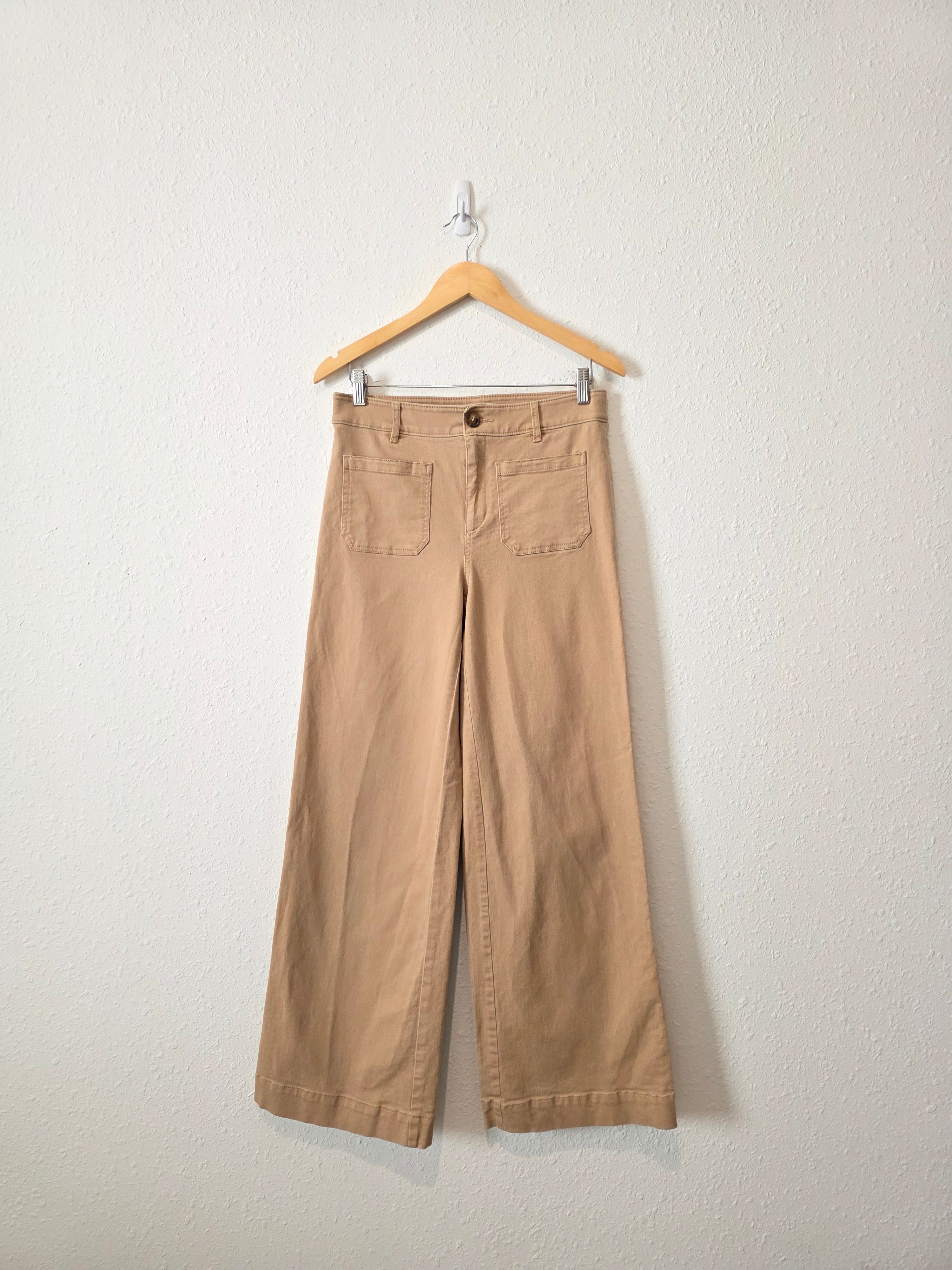 Loft Neutral Wide Leg Pants (4)