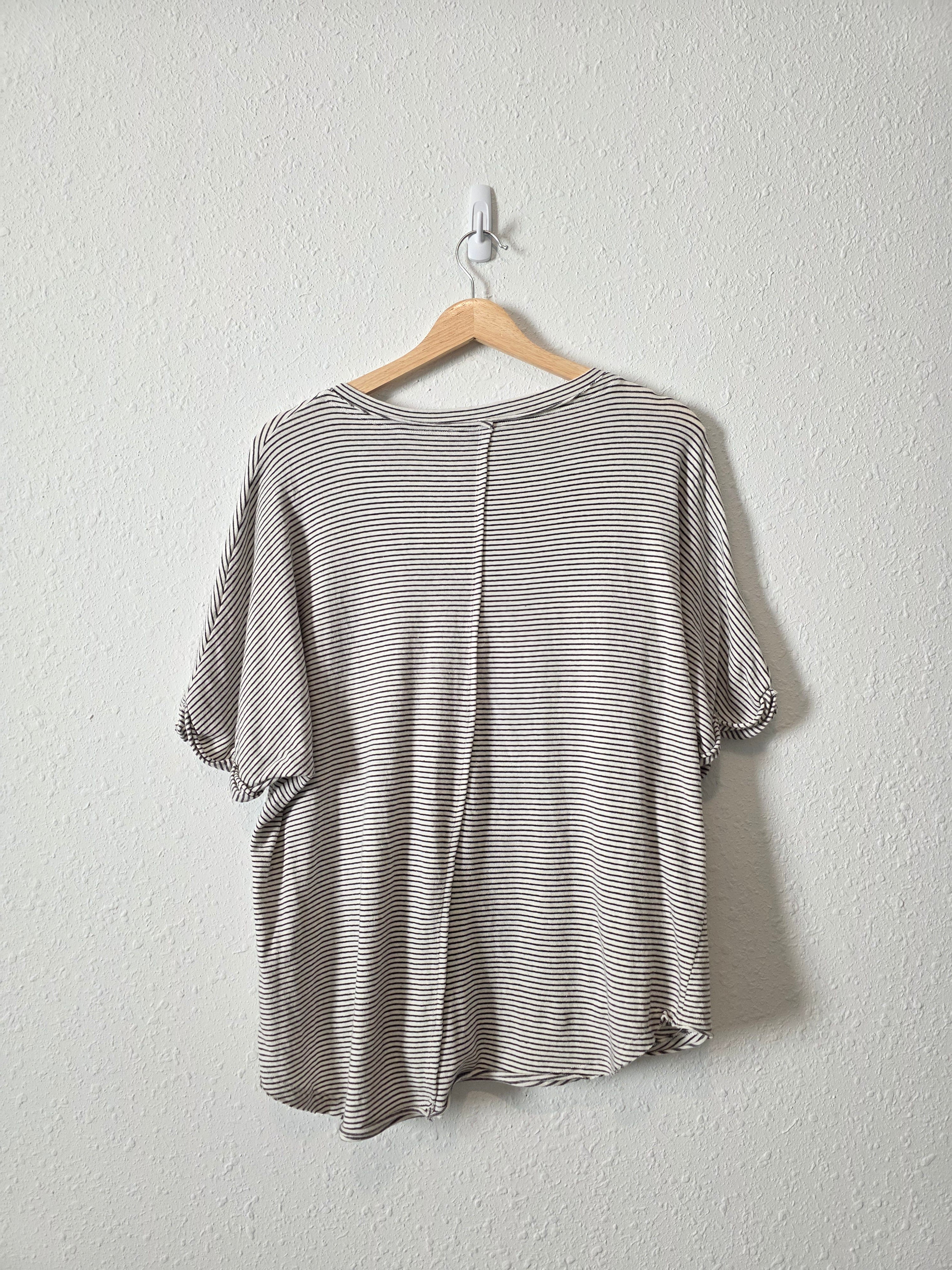 Polagram Striped Oversized Tee (L)
