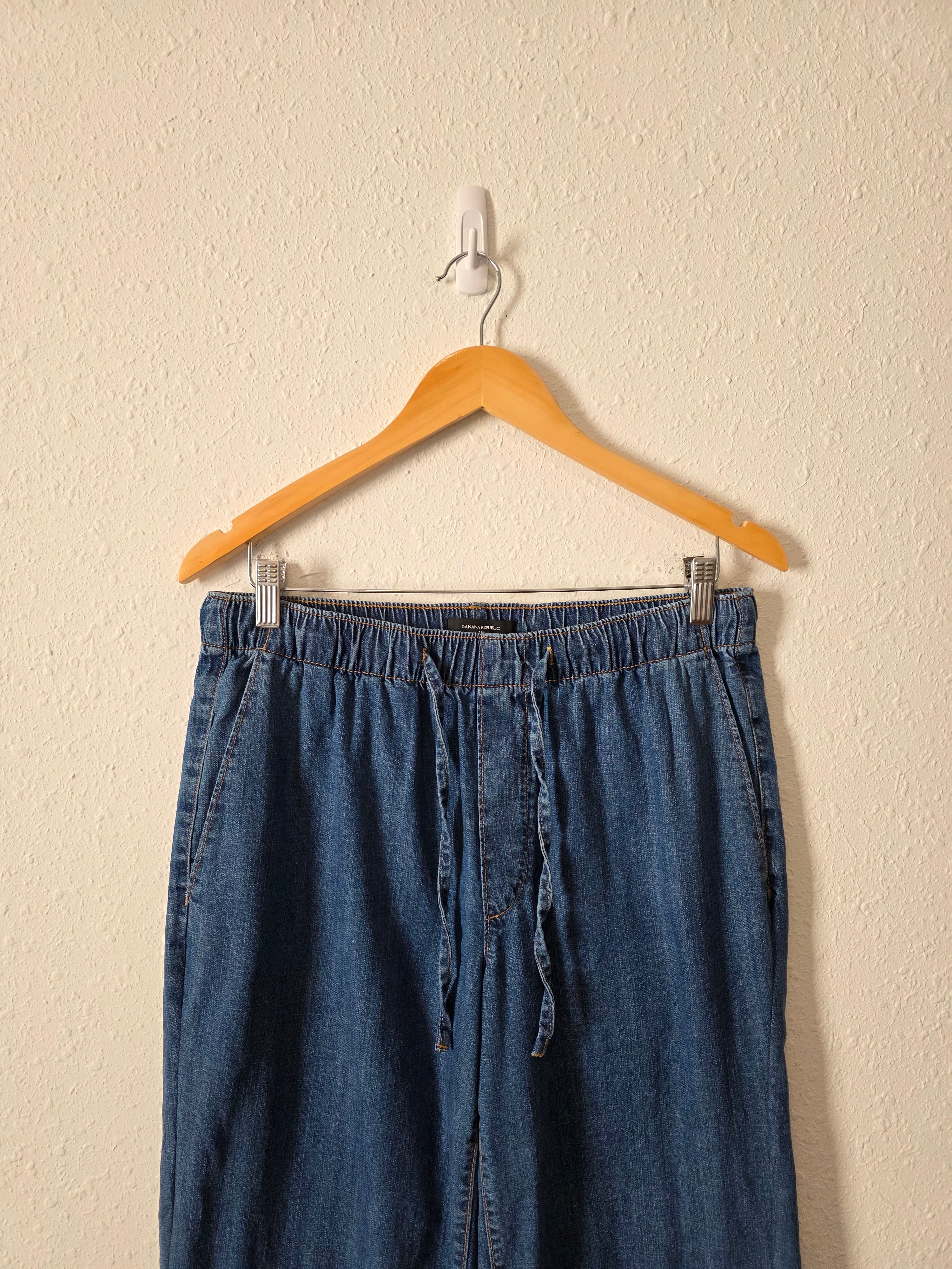 Banana Republic Wide Leg Easy Pants (M)
