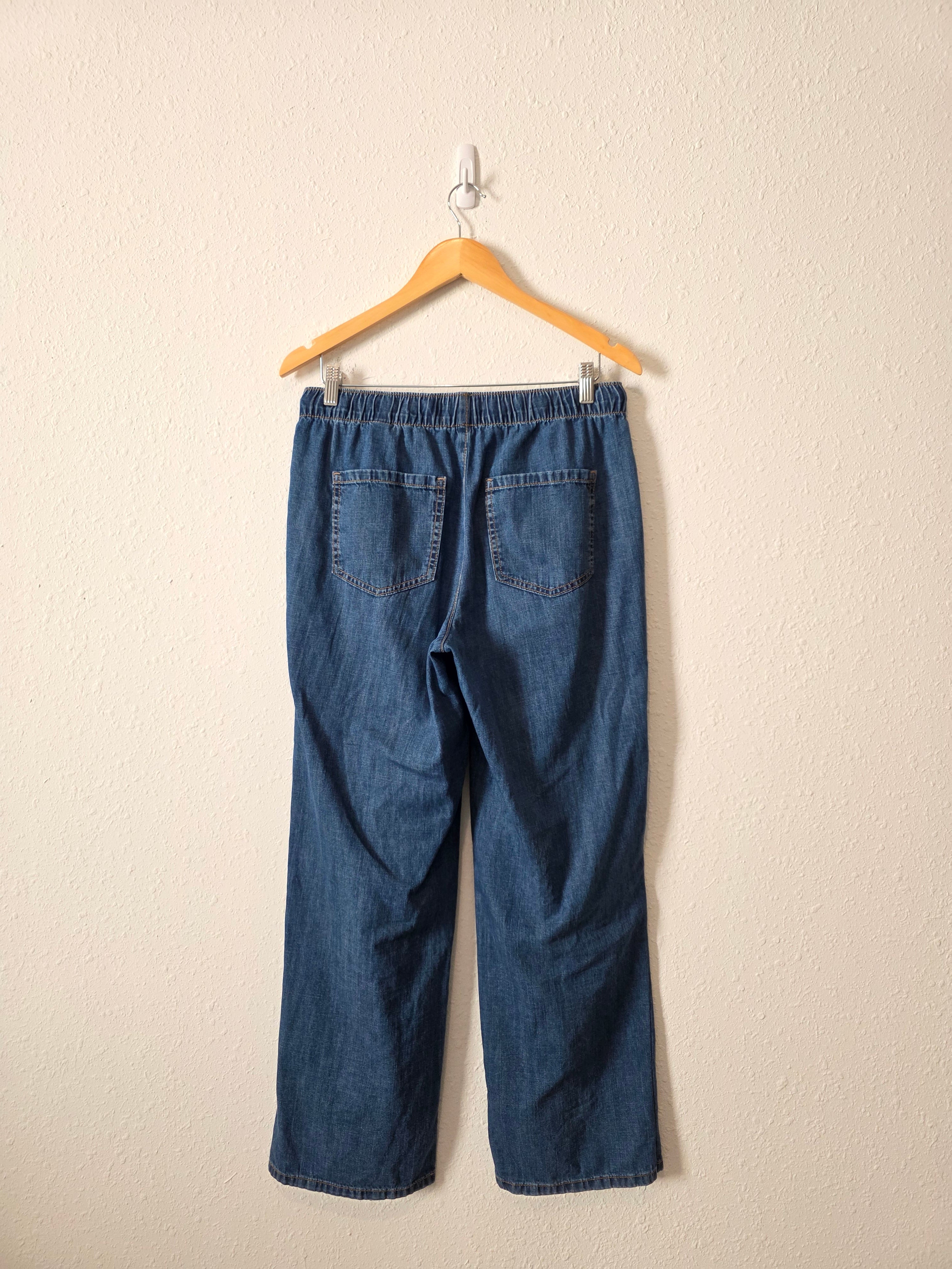 Banana Republic Wide Leg Easy Pants (M)