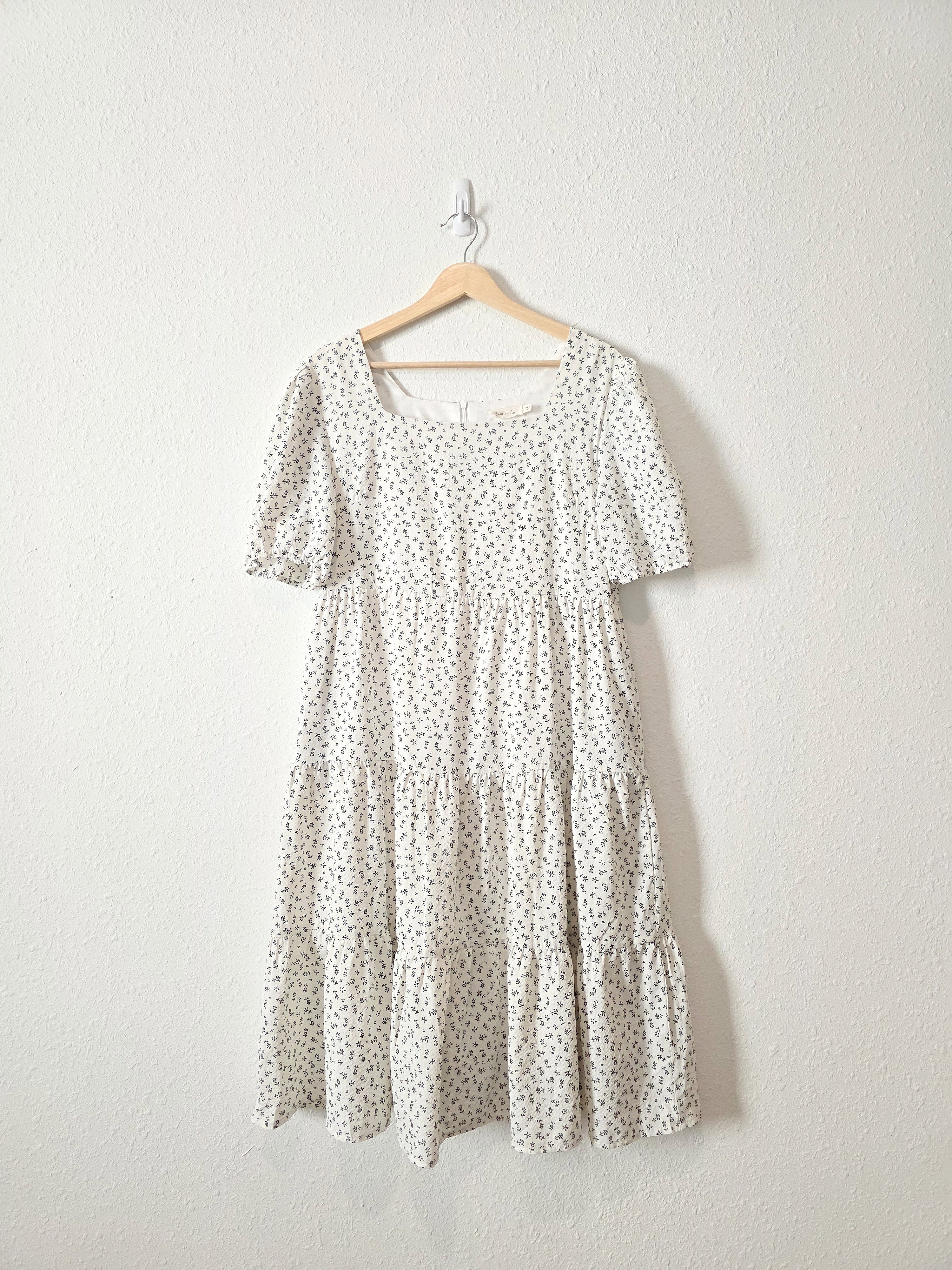 Leia & Co Floral Midi Dress (L)