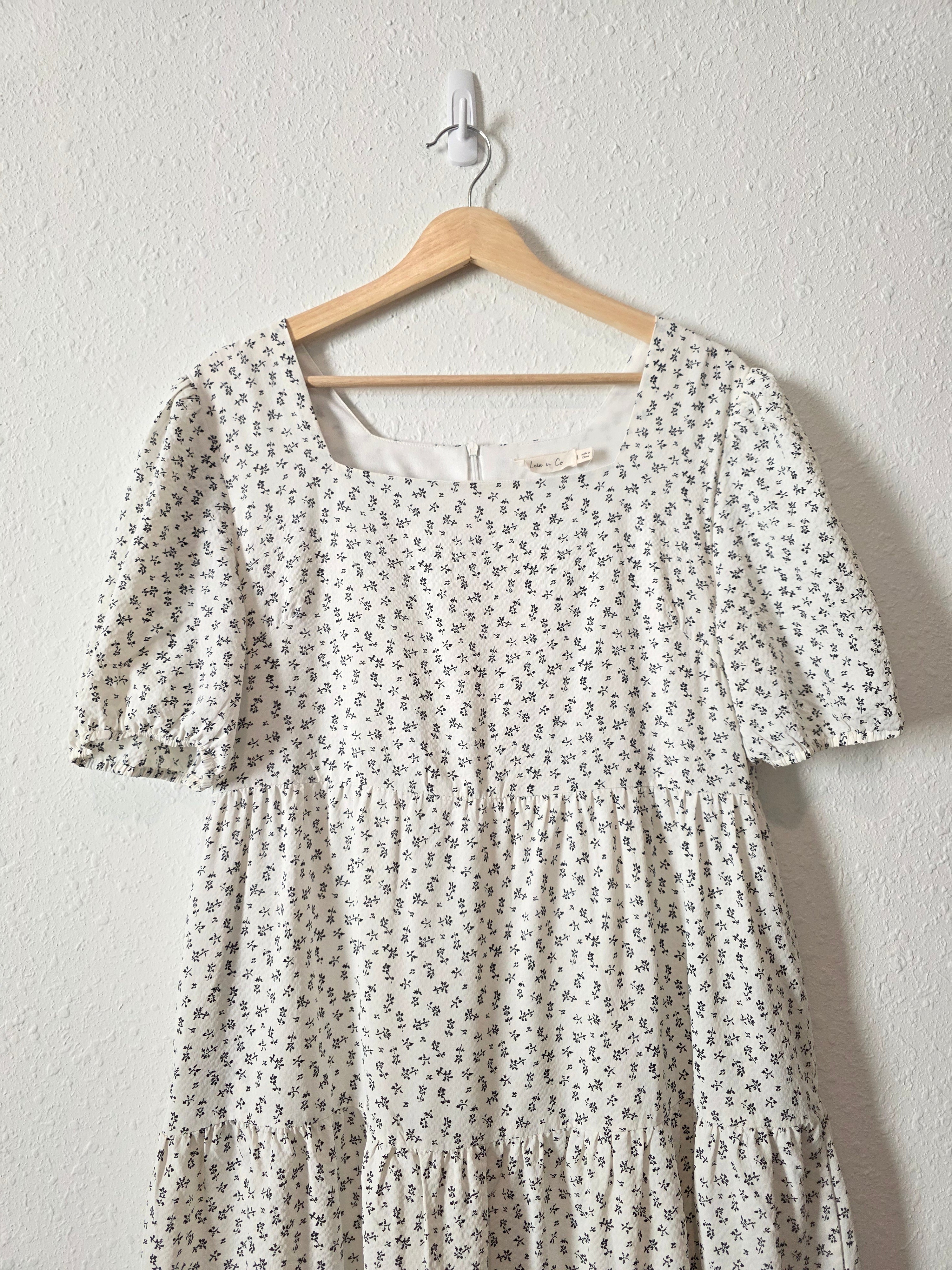 Leia & Co Floral Midi Dress (L)