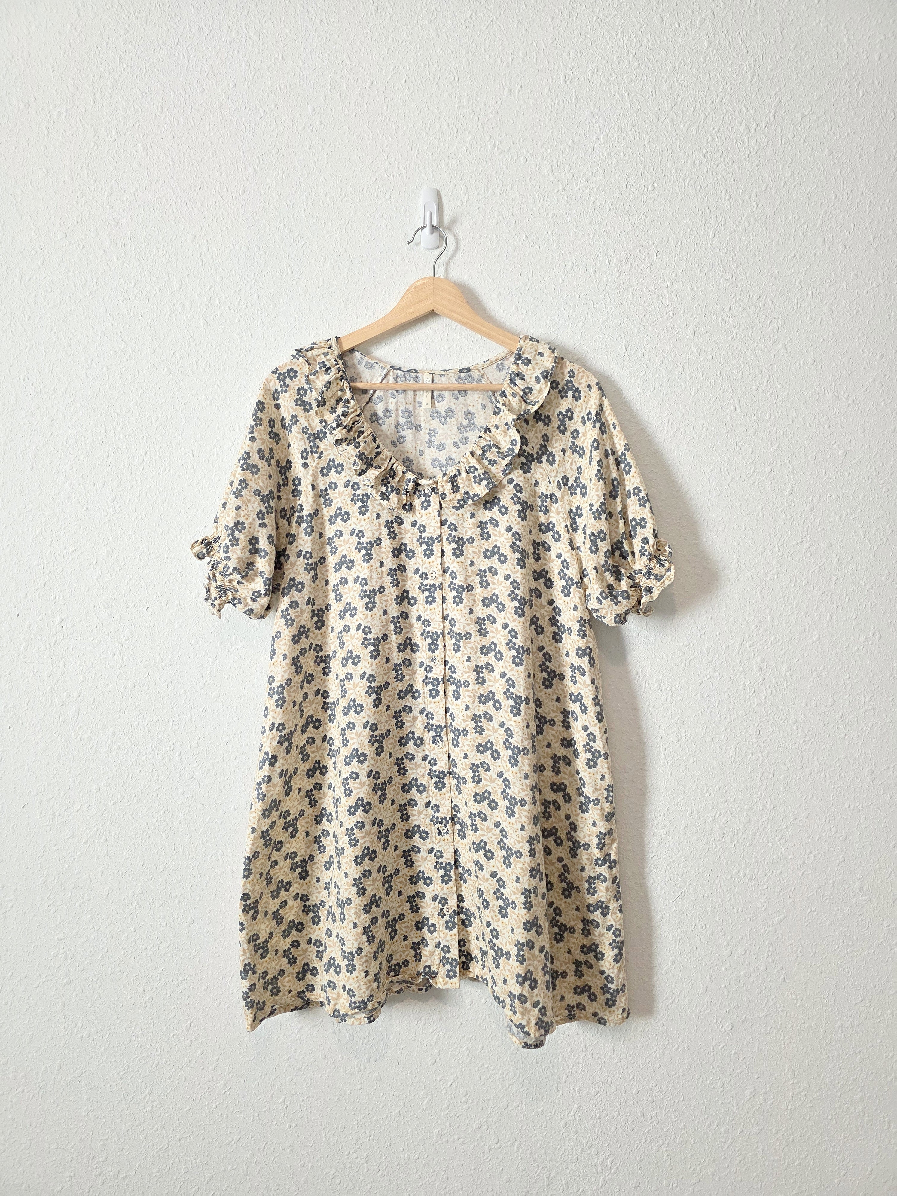 Rylee + Cru Floral Cotton Dress (M)