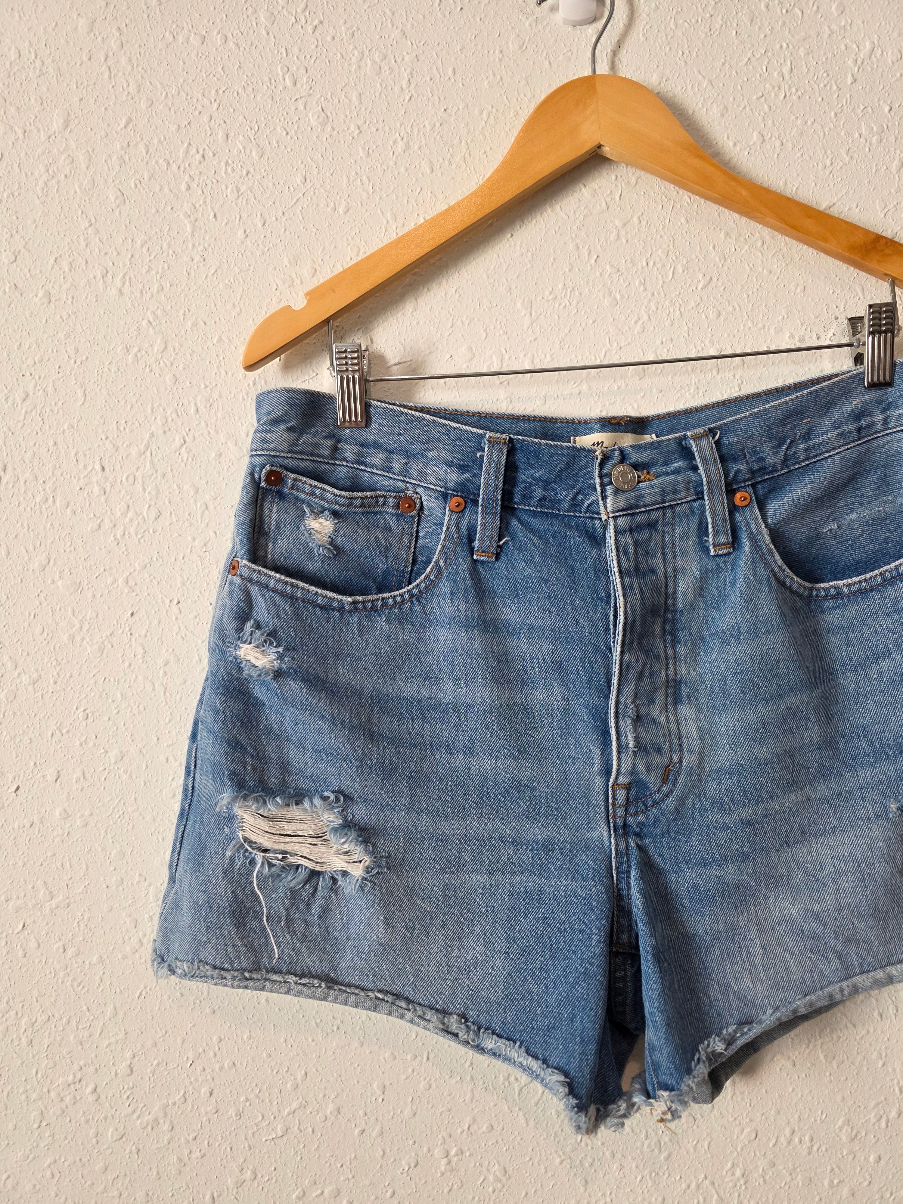 Madewell Relaxed Denim Shorts (27)