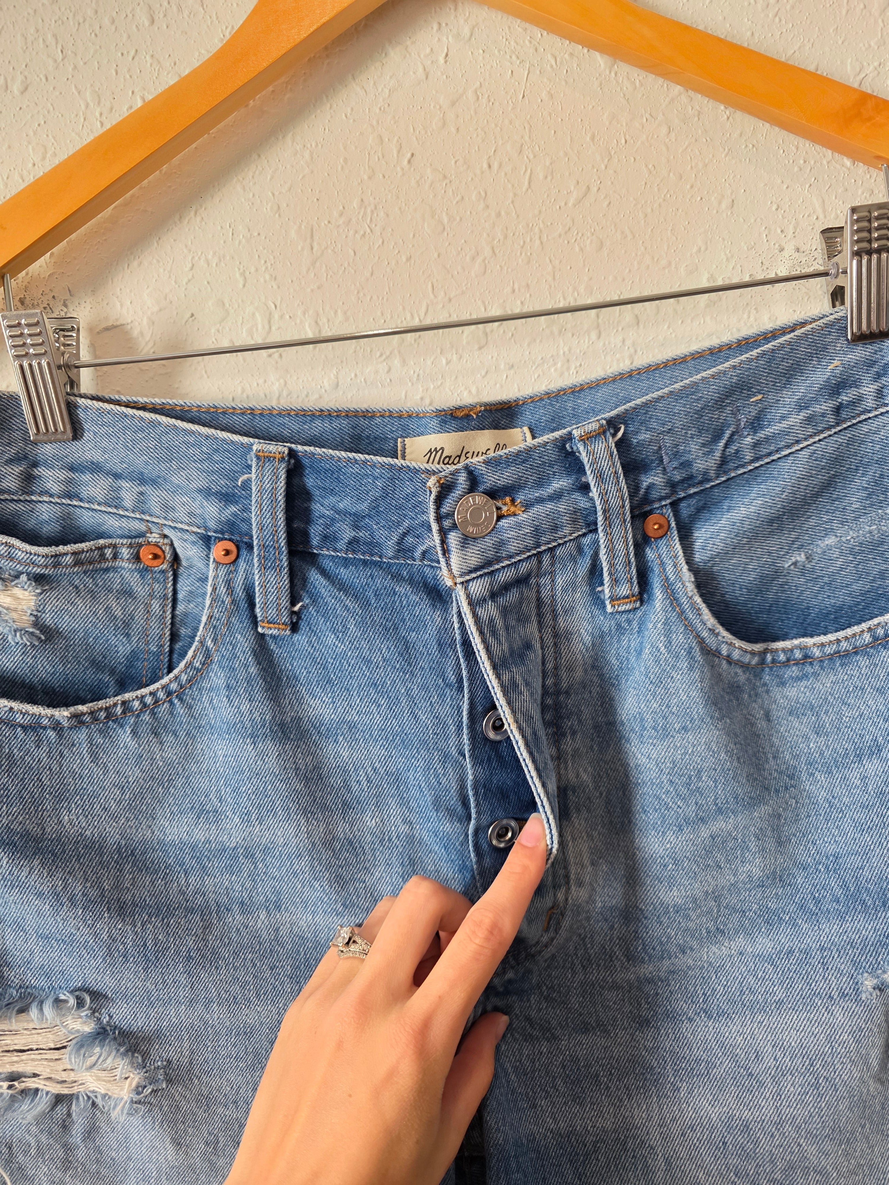 Madewell Relaxed Denim Shorts (27)