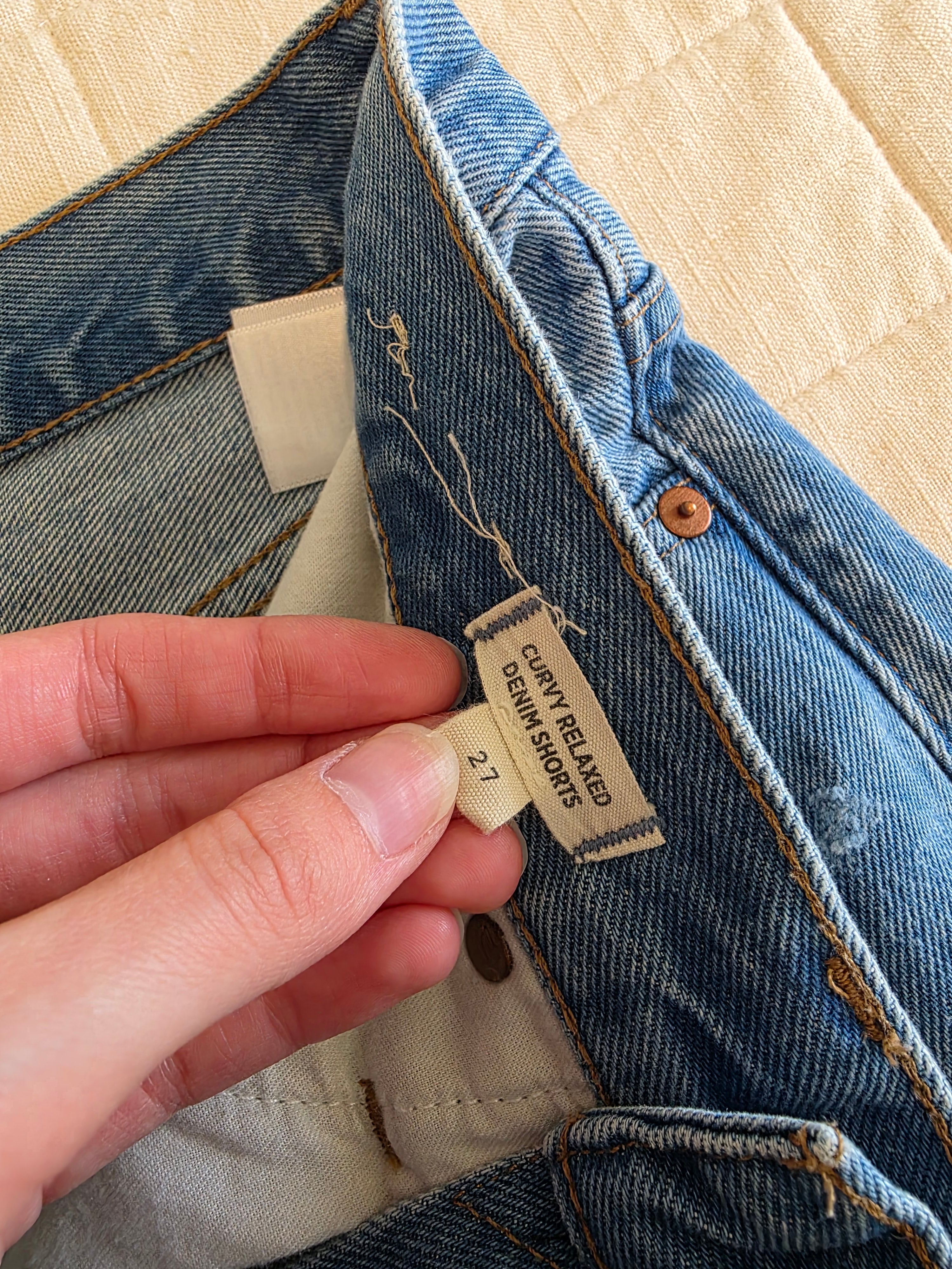 Madewell Relaxed Denim Shorts (27)