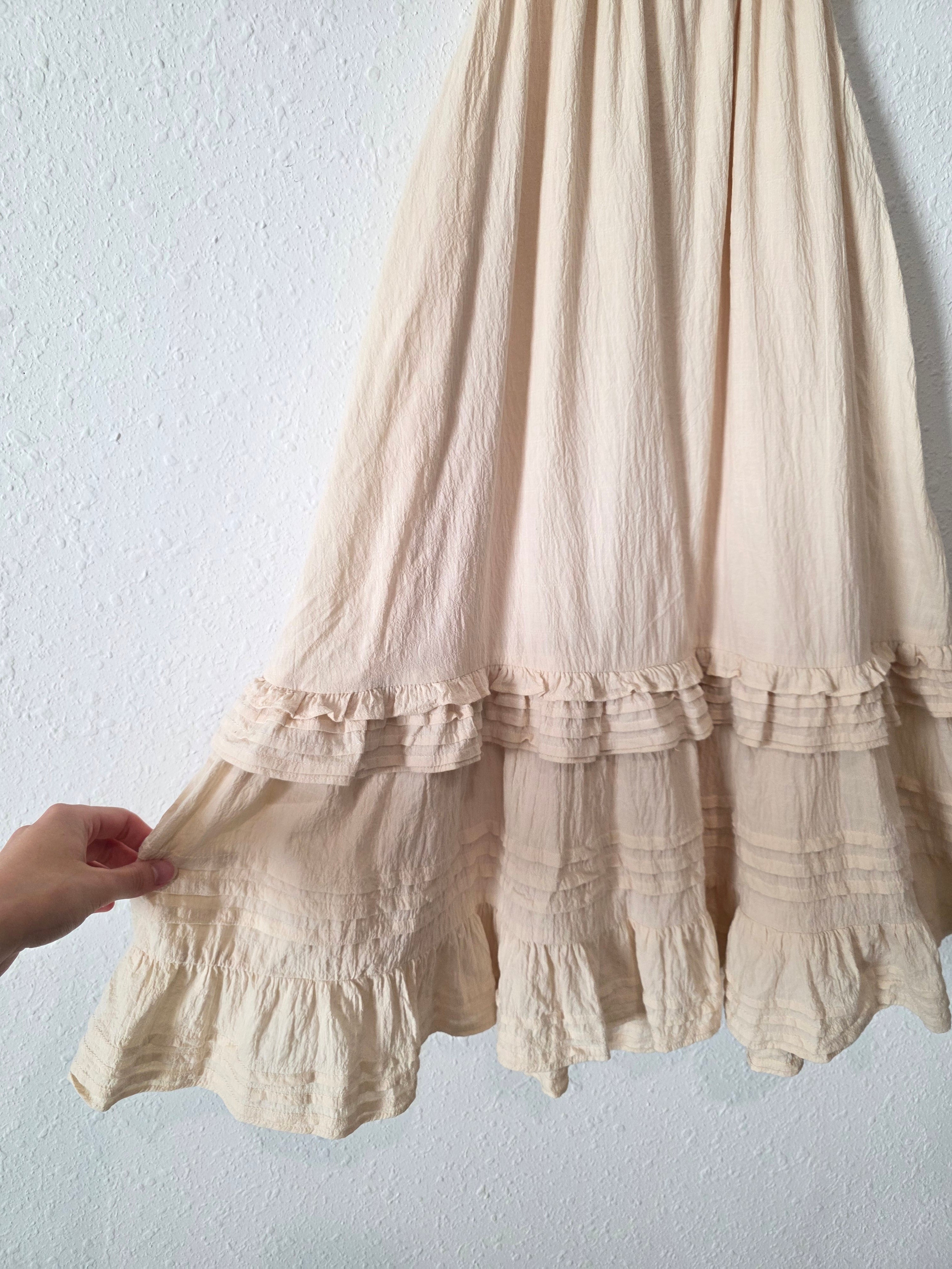 By Together Ruffle Cotton Dress (M)