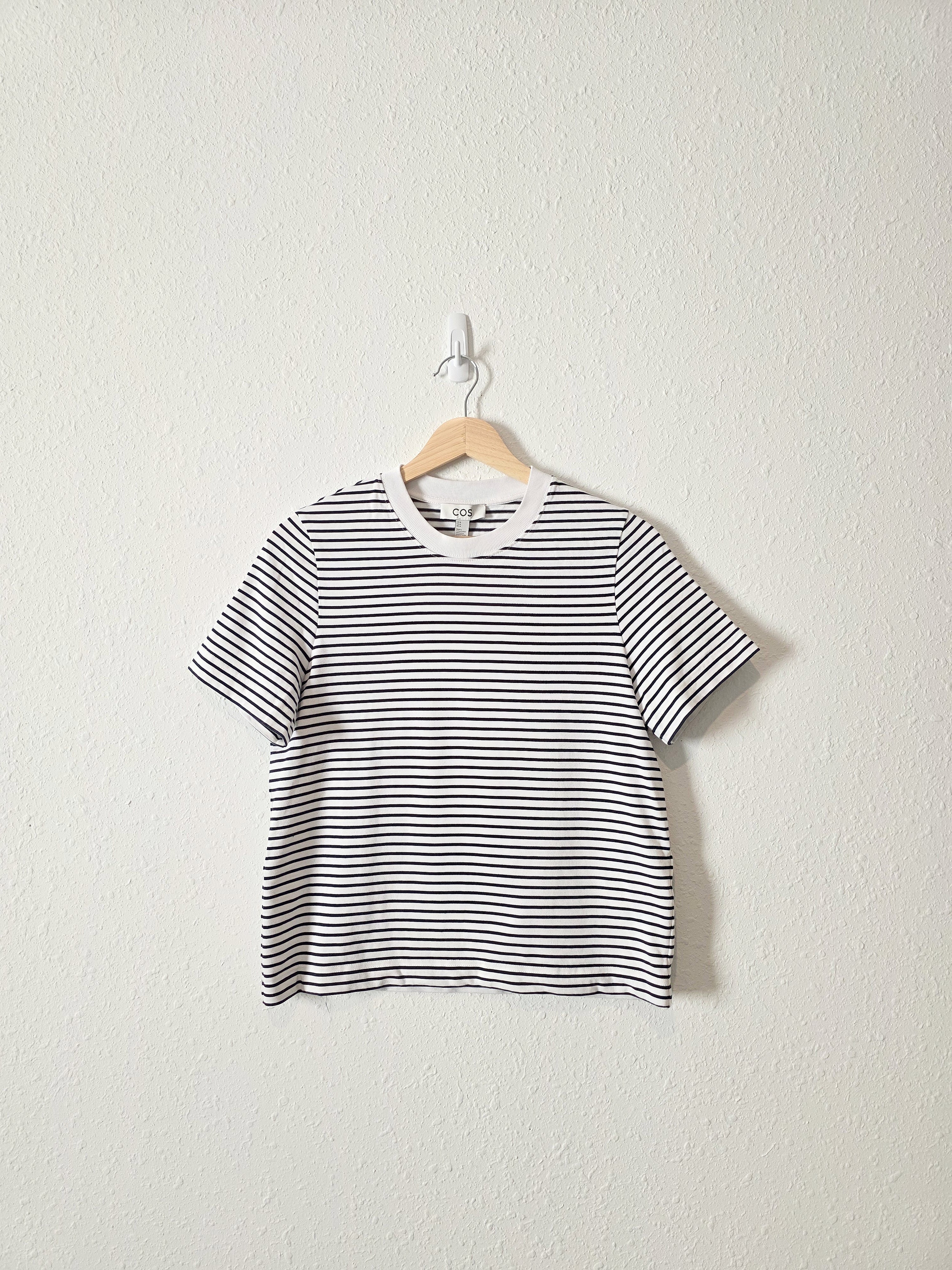 COS Striped Crewneck Tee (M)