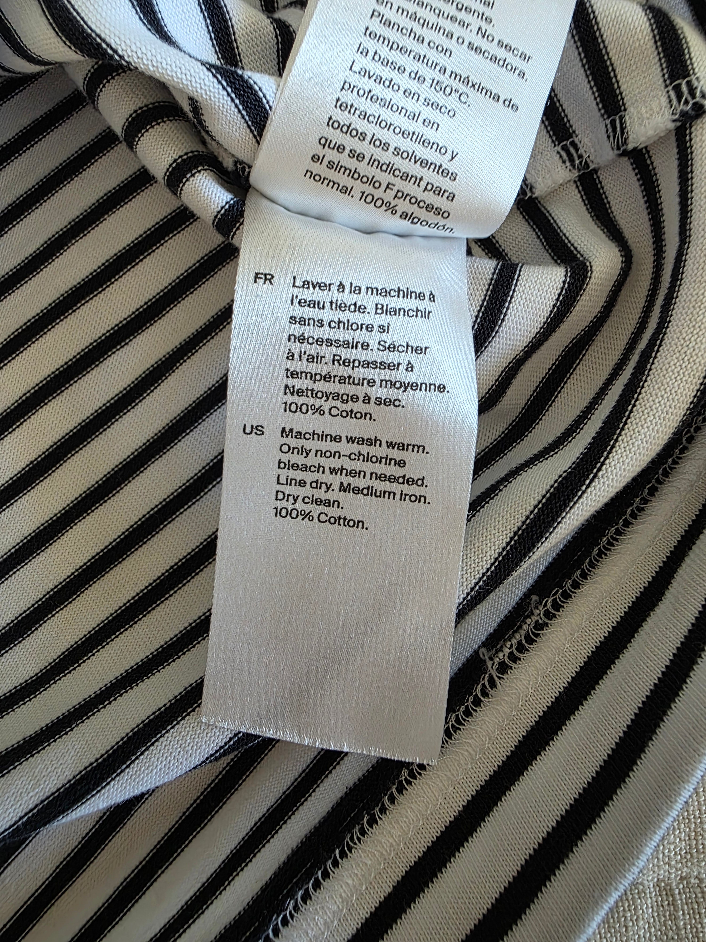 COS Striped Crewneck Tee (M)