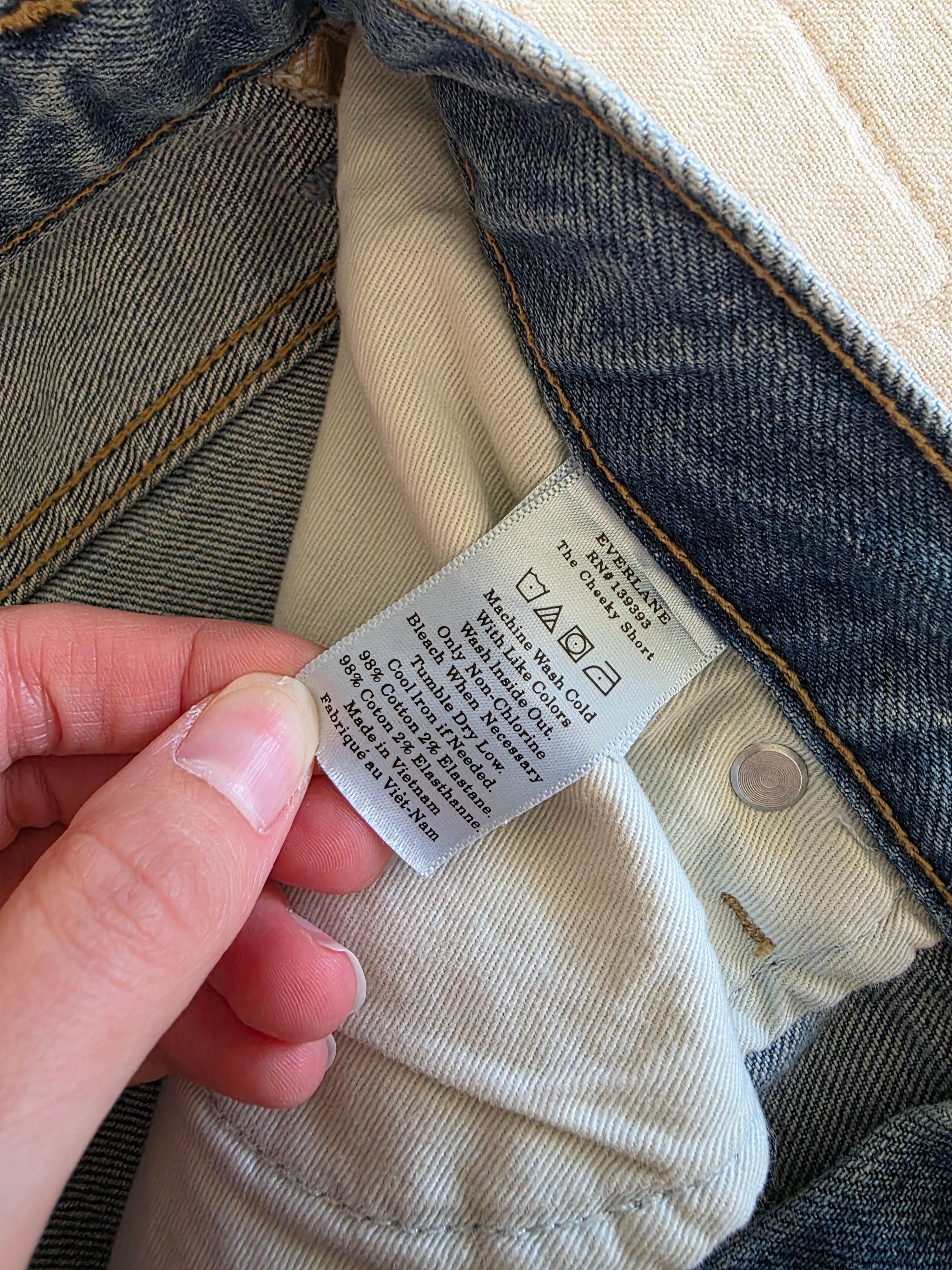 Everlane Cheeky Denim Short (29)