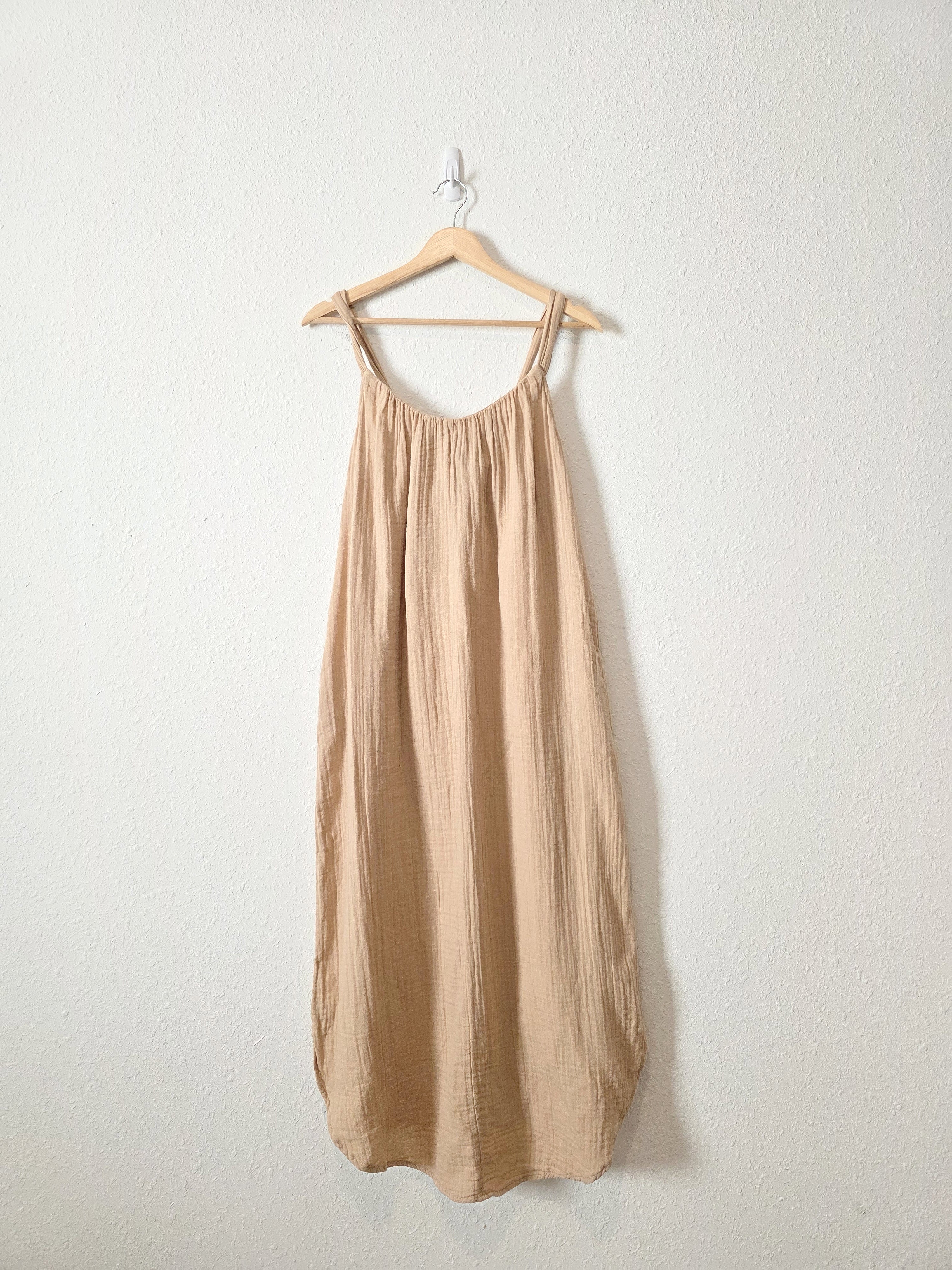 Cotton Gauze Maxi Dress (M)
