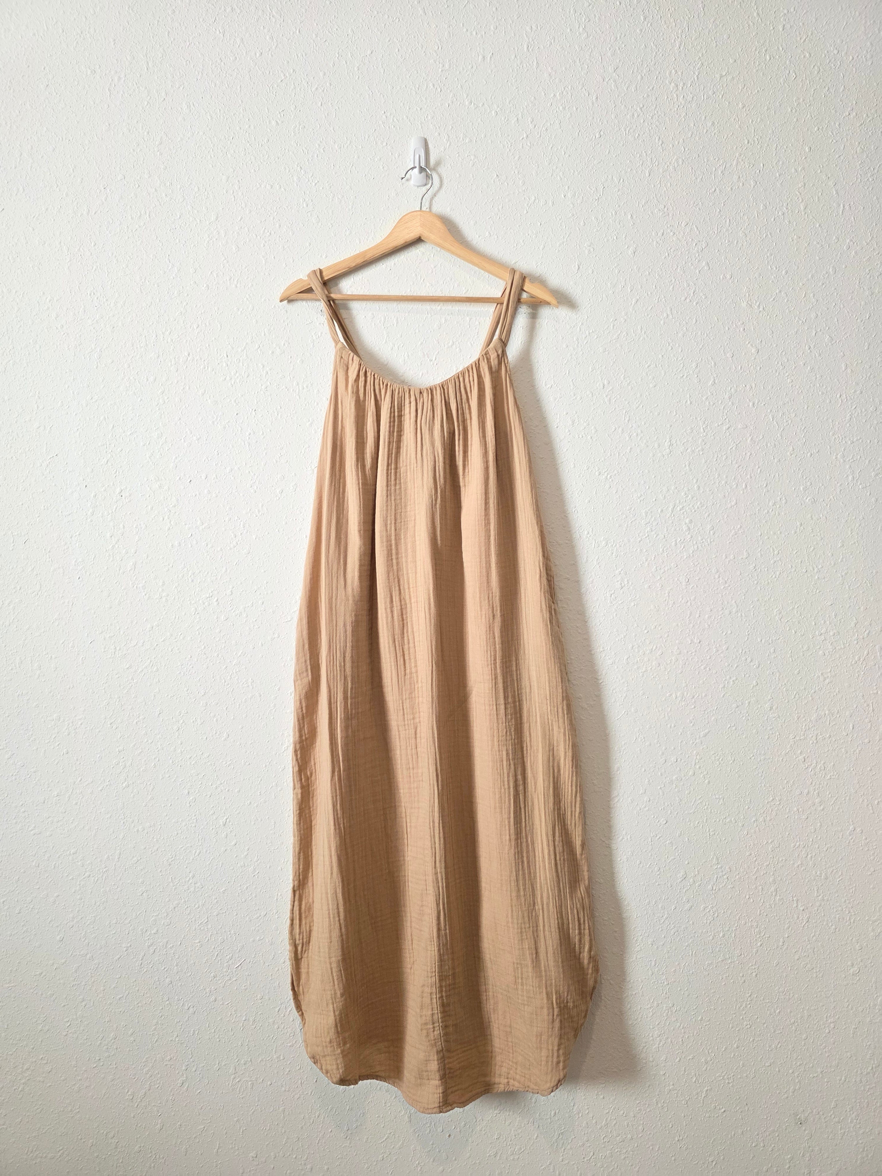Cotton Gauze Maxi Dress (M)