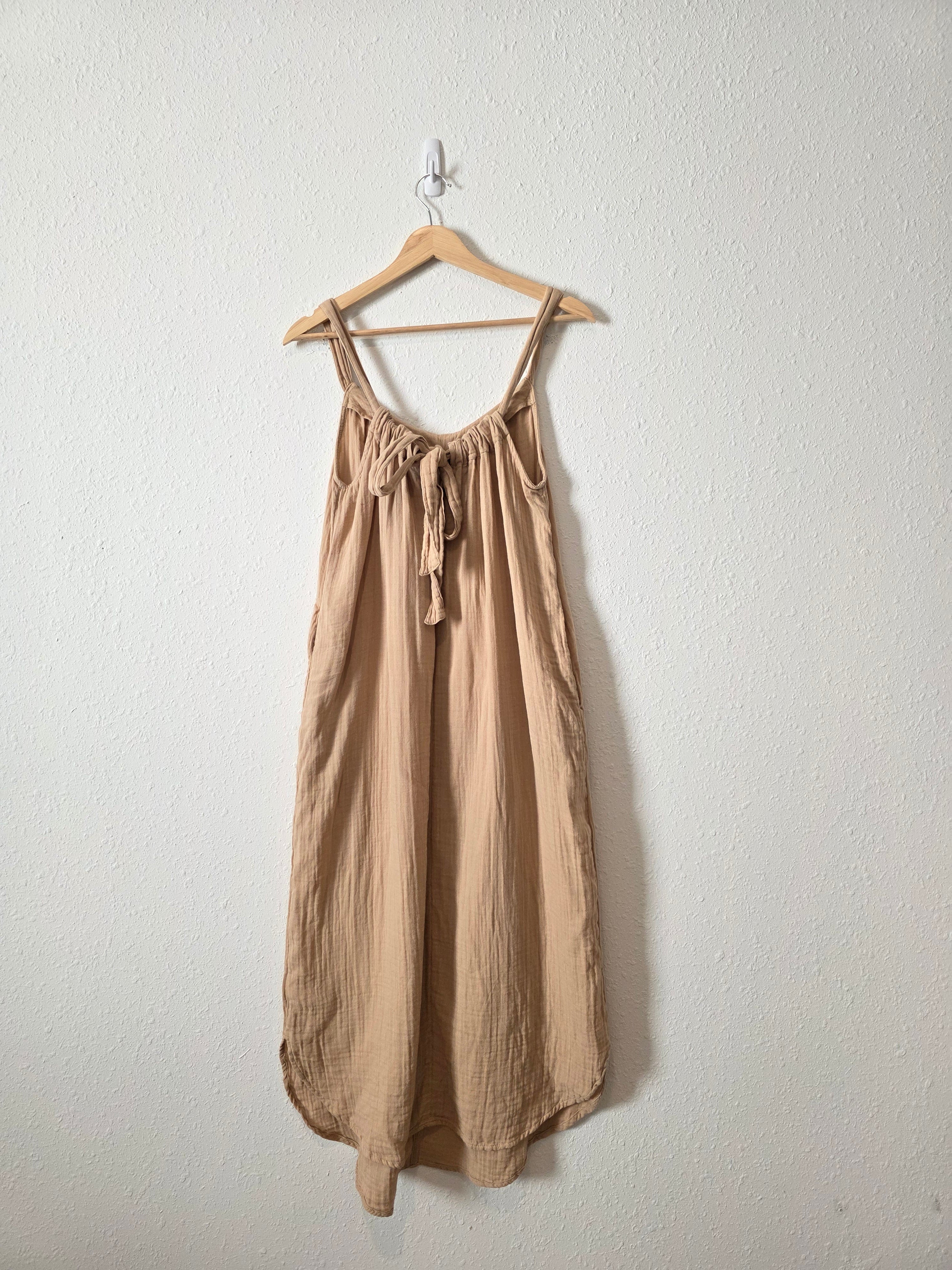 Cotton Gauze Maxi Dress (M)