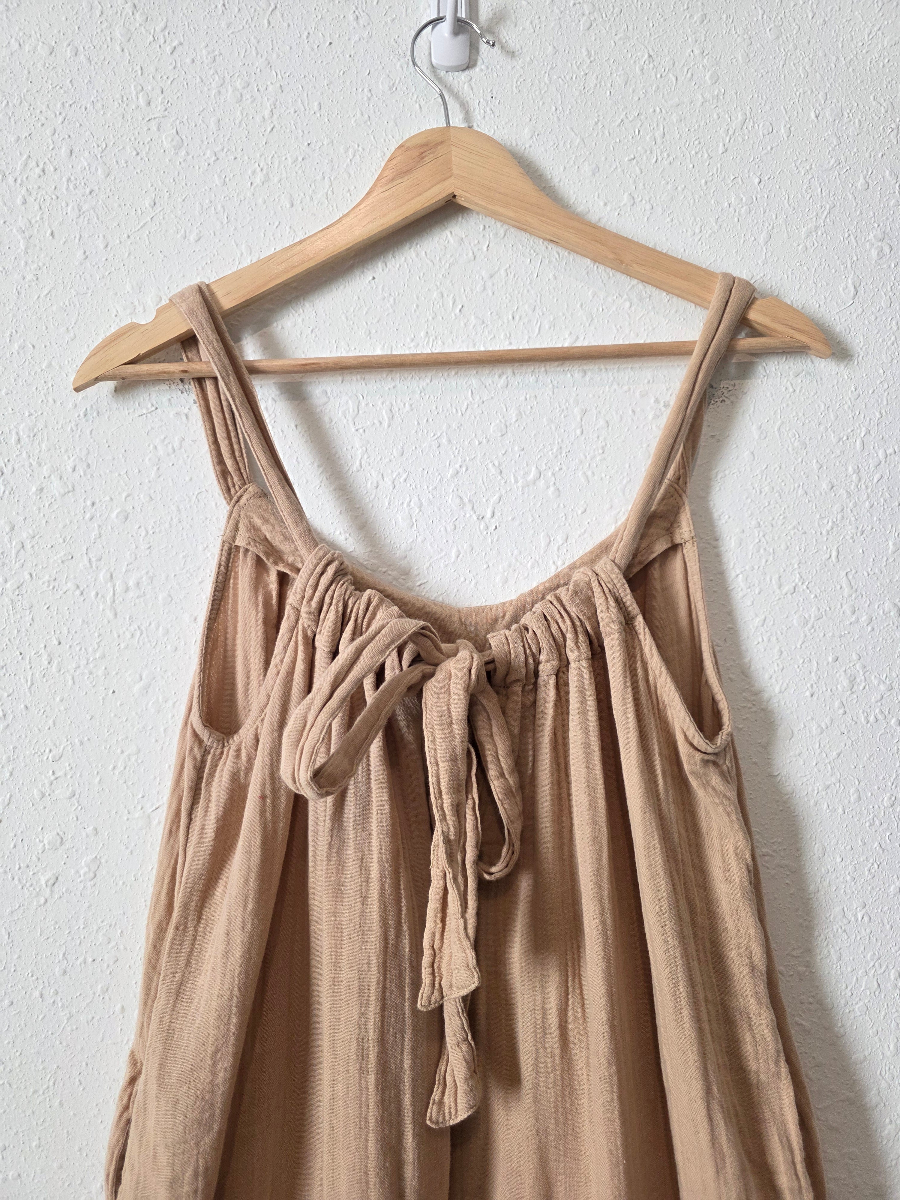 Cotton Gauze Maxi Dress (M)