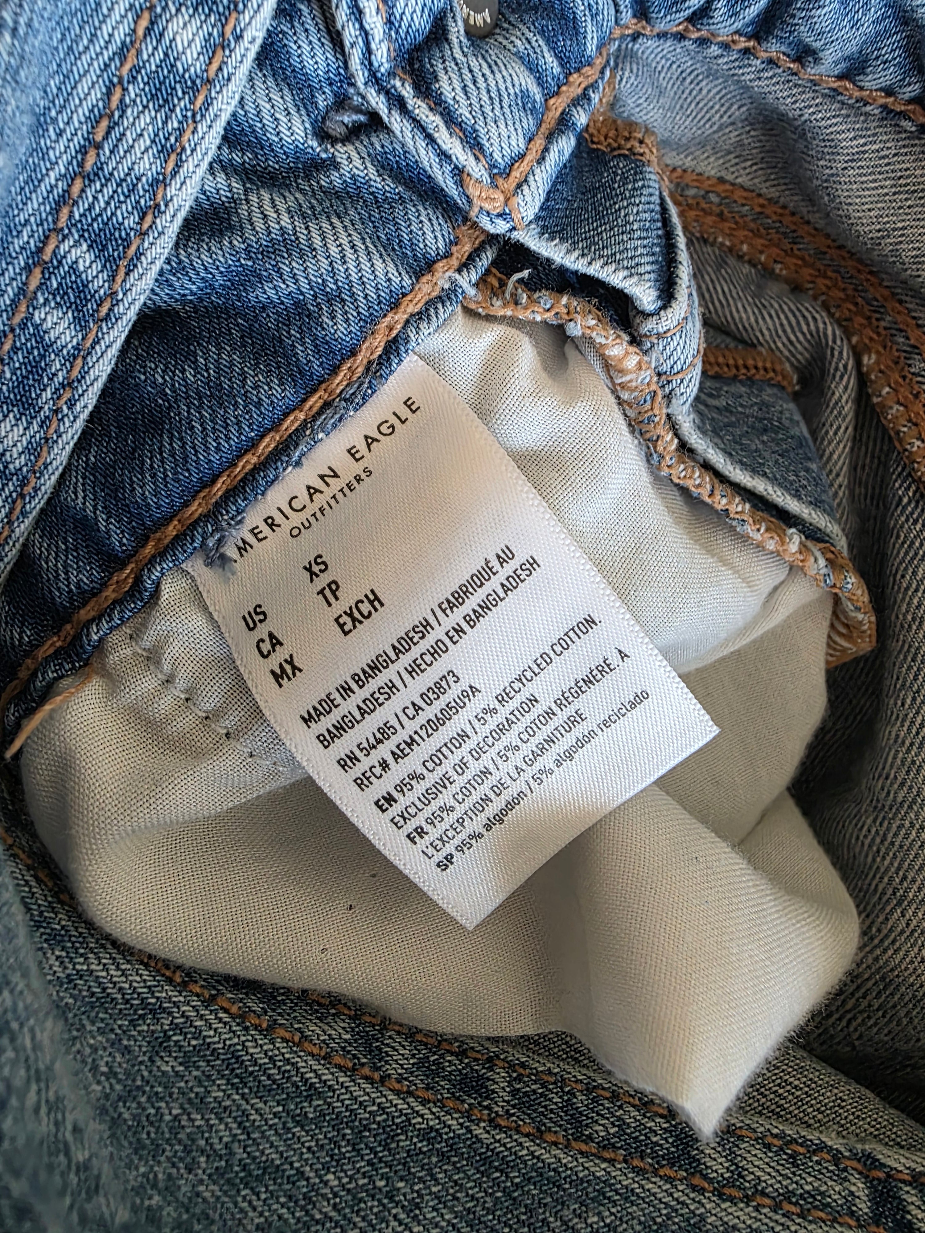 Relaxed Denim Shortalls (XS)