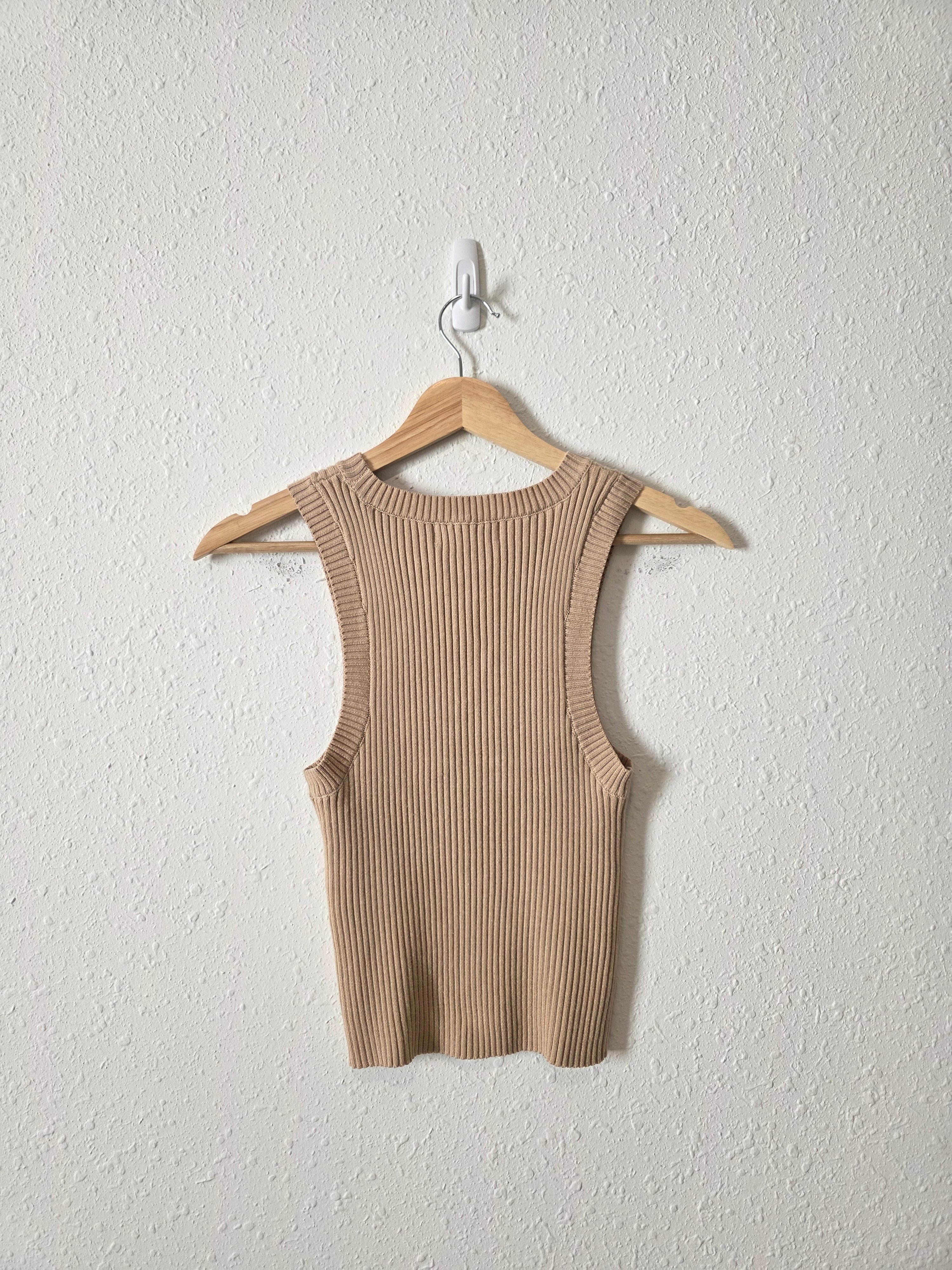 By Together Ribbed Tank (M)