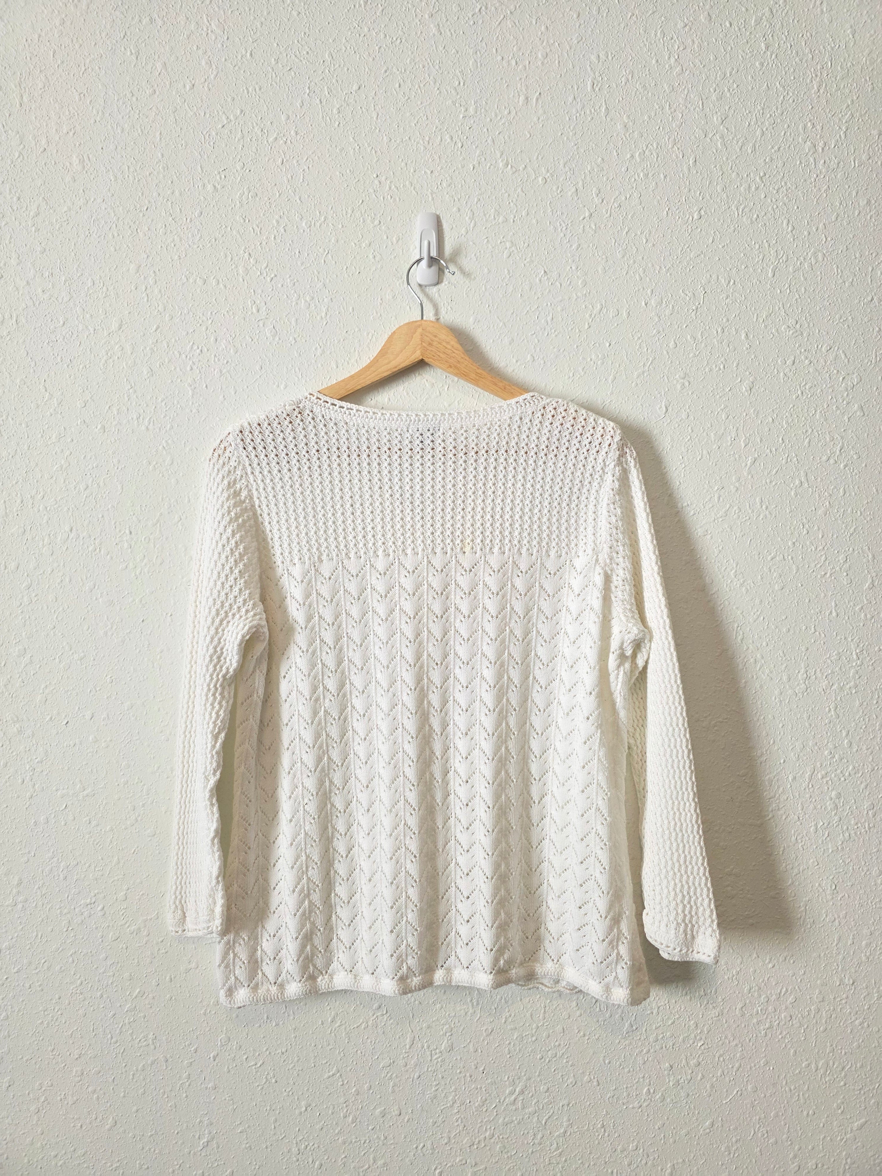 LL Bean Linen Cotton Knit (L)