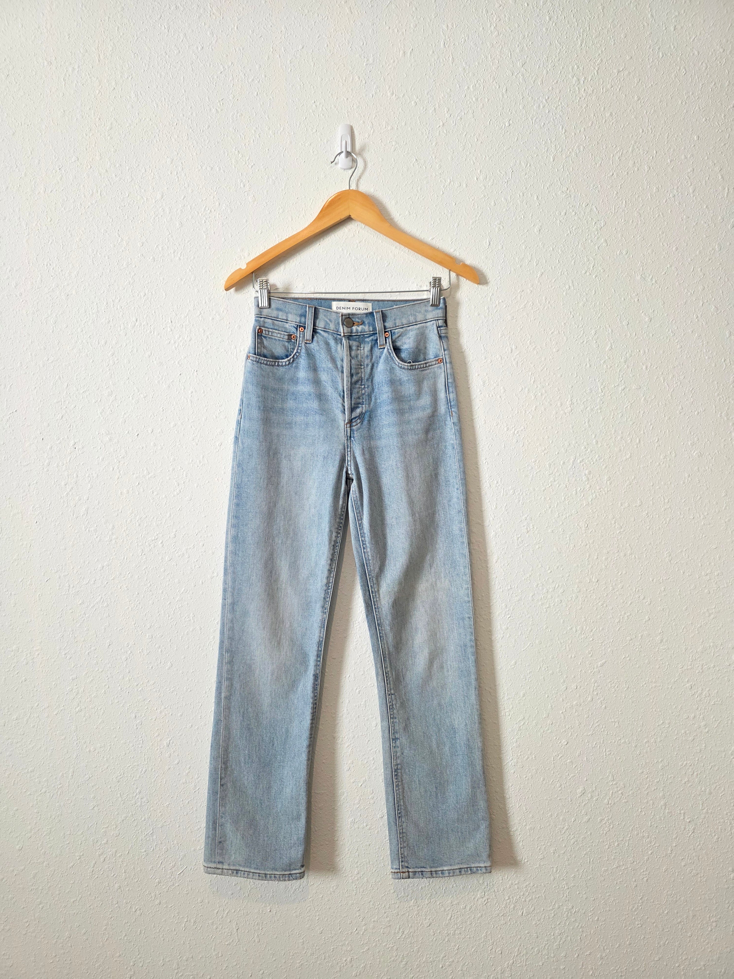 Denim Forum Straight Jeans (25)