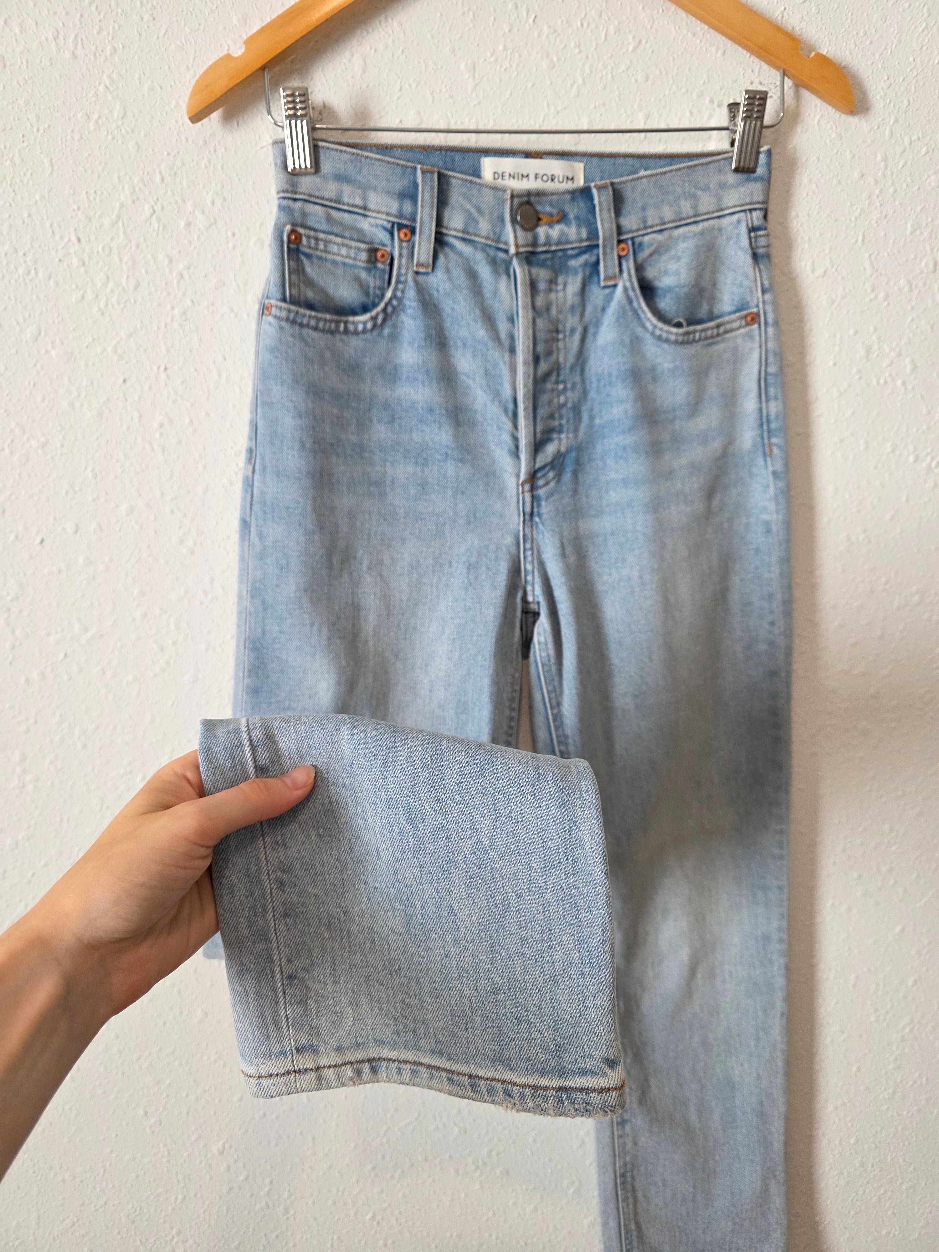 Denim Forum Straight Jeans (25)