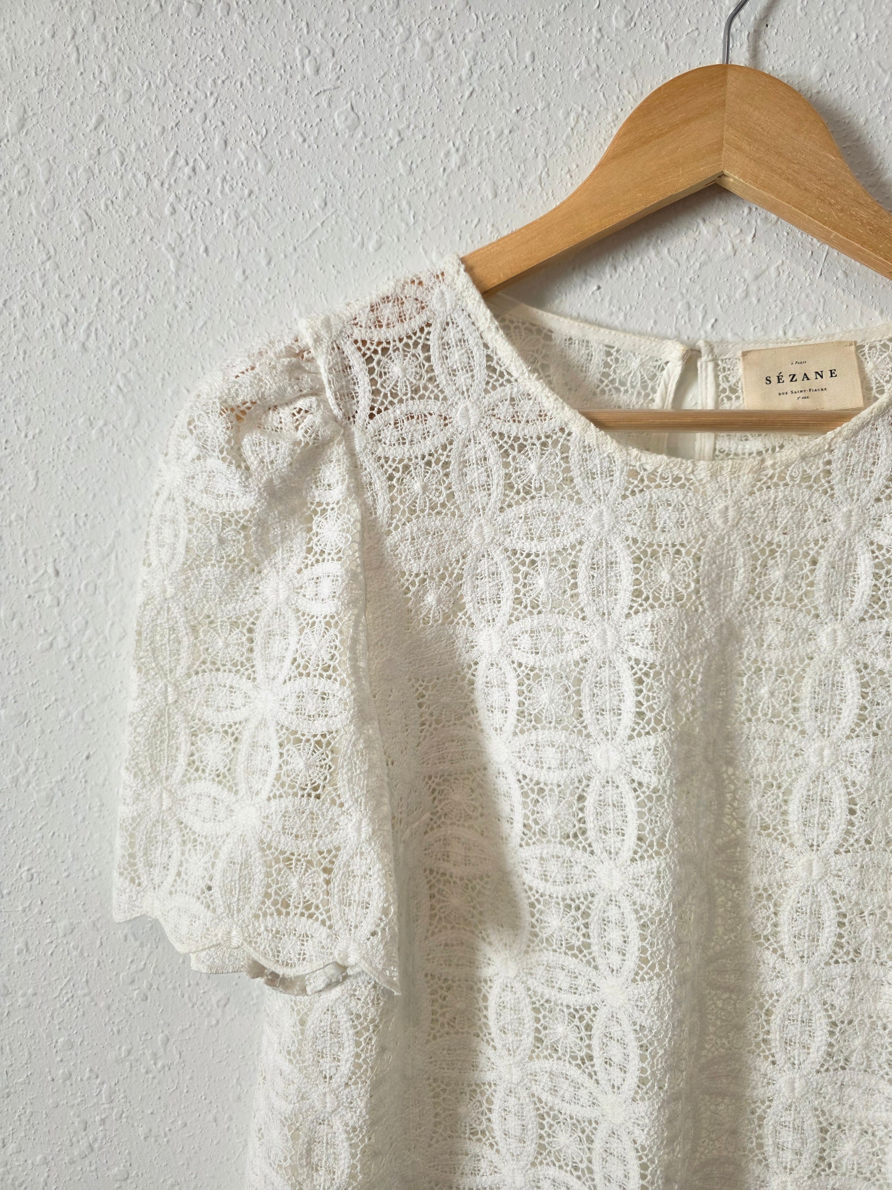 Sezane Lilo Crochet Blouse (6)