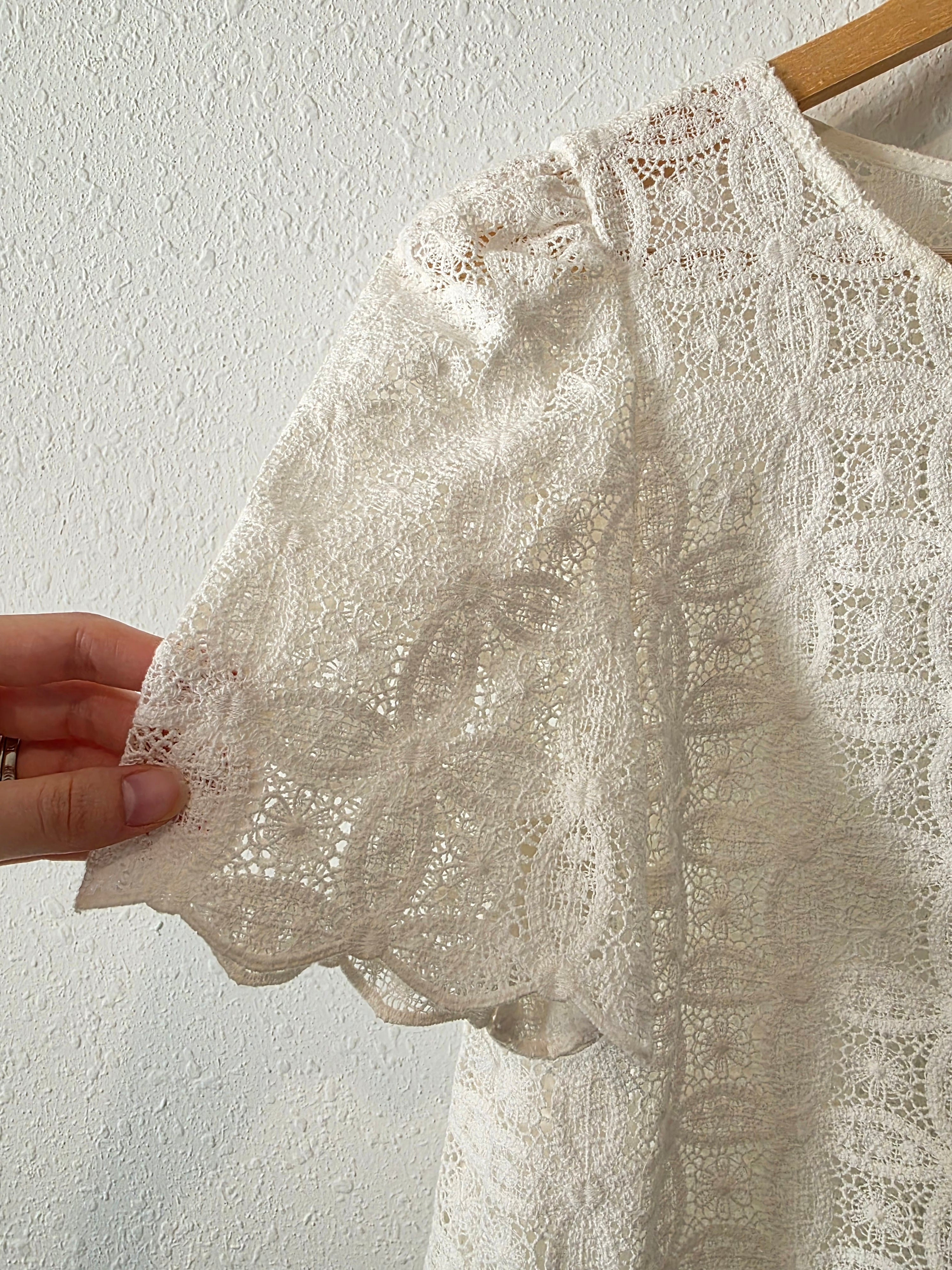 Sezane Lilo Crochet Blouse (6)