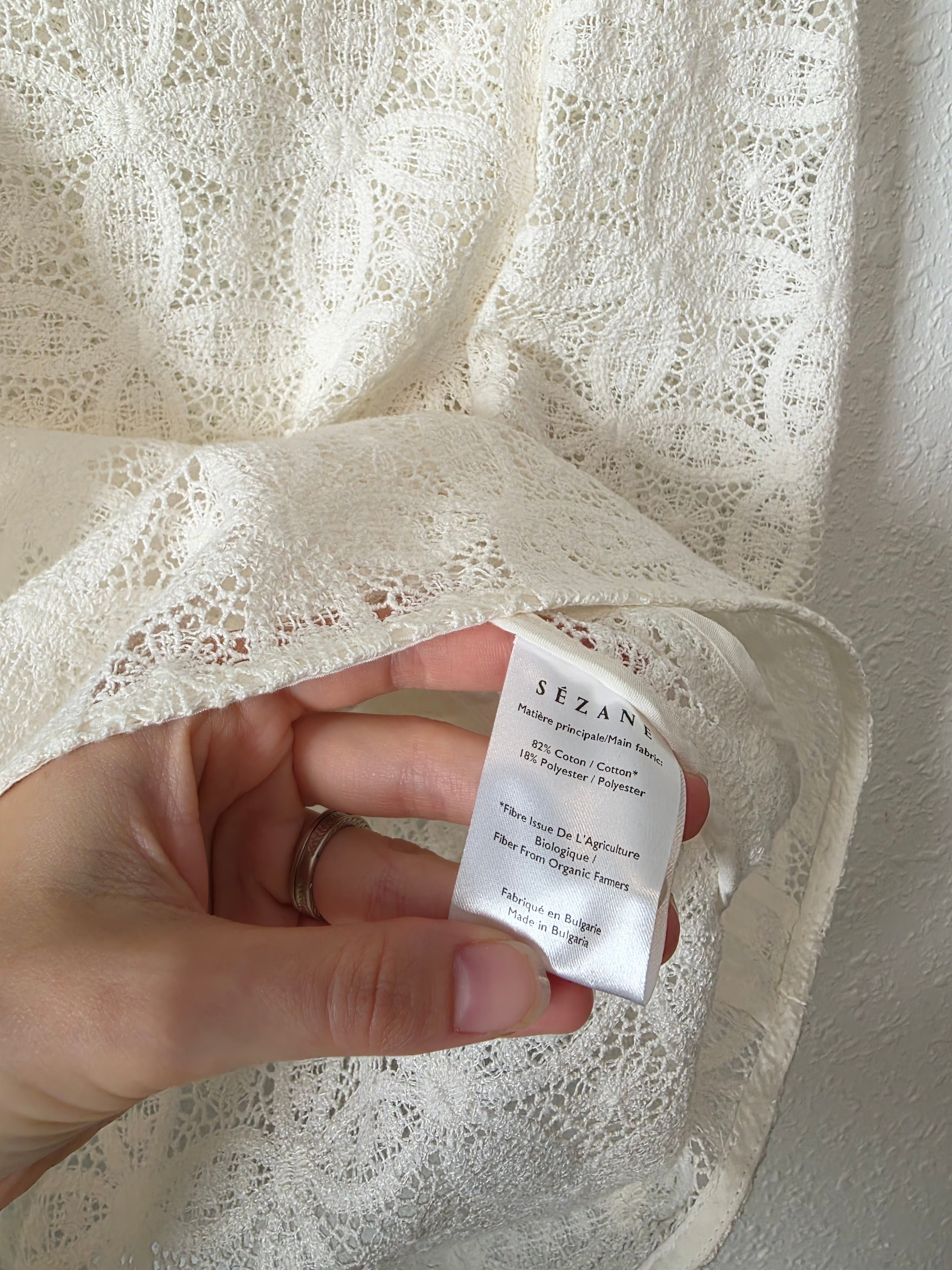 Sezane Lilo Crochet Blouse (6)
