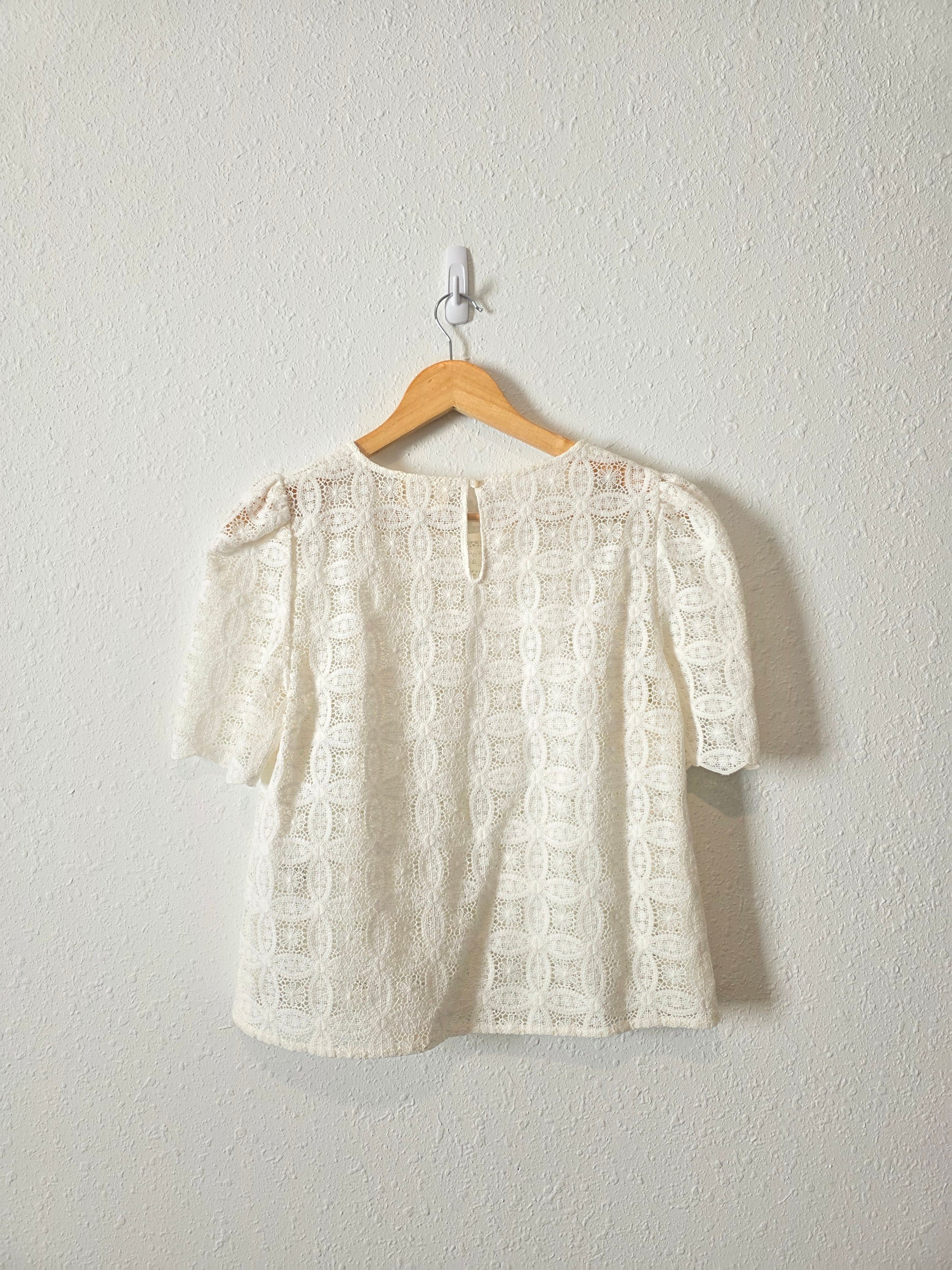 Sezane Lilo Crochet Blouse (6)