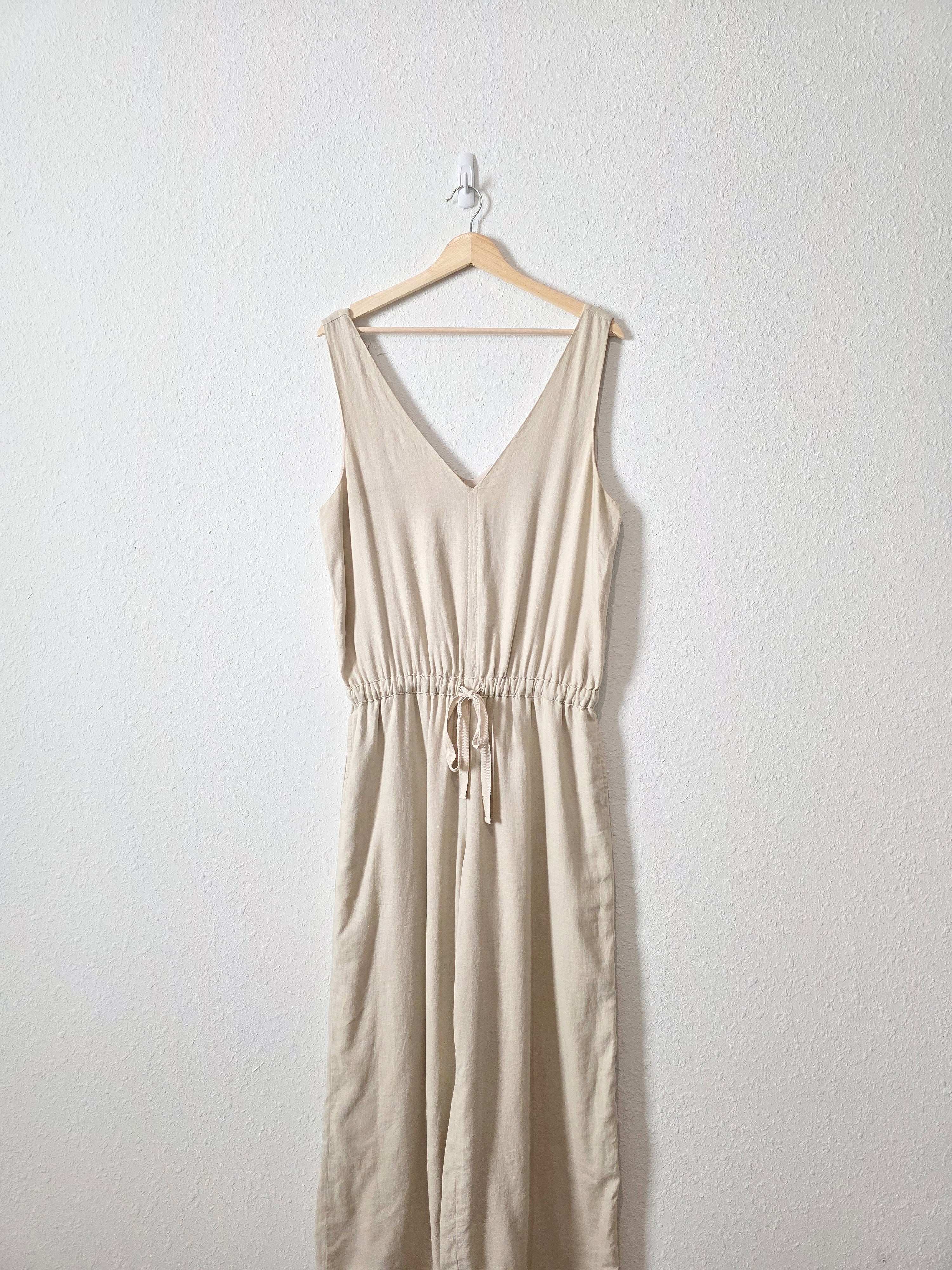 Splendid Wide Leg Linen Jumpsuit (M)