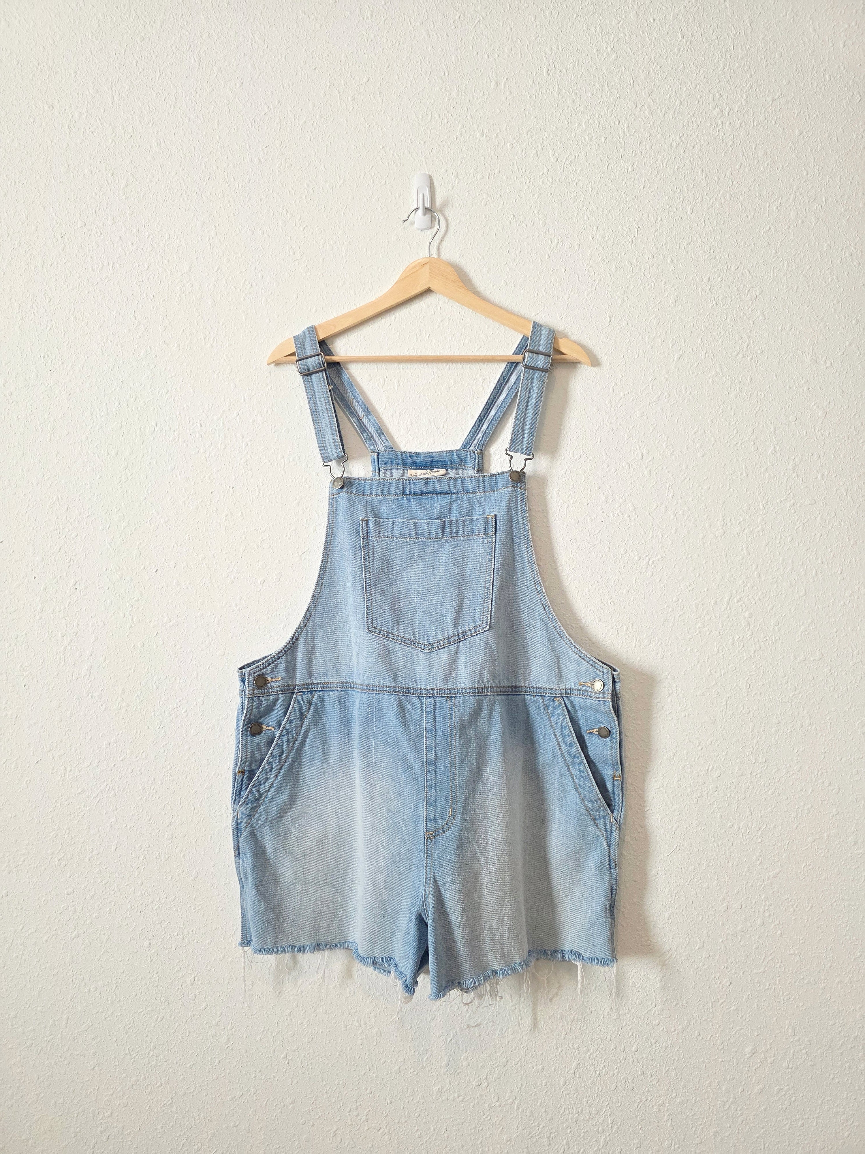 Light Wash Denim Shortalls (14)