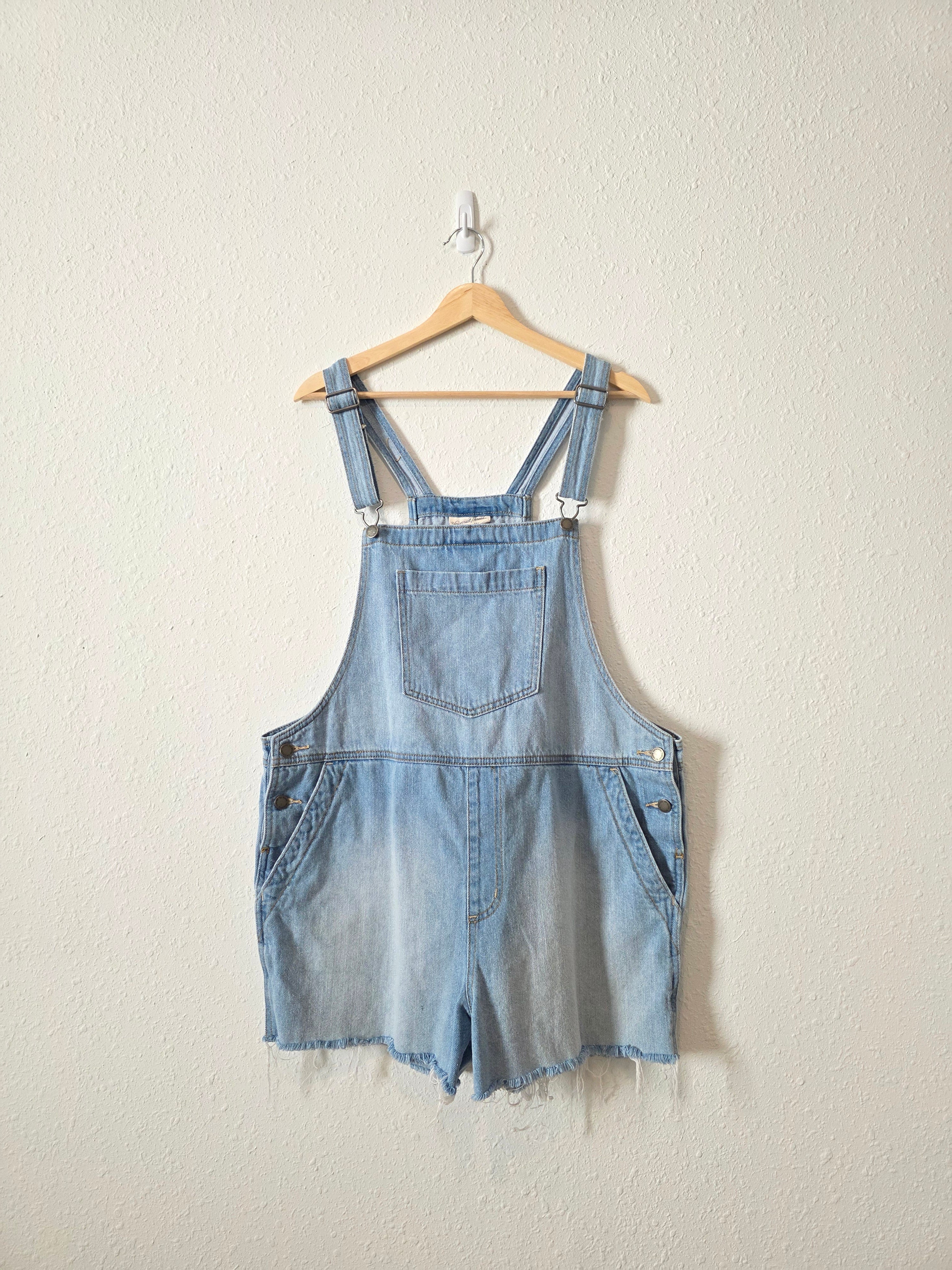 Light Wash Denim Shortalls (14)