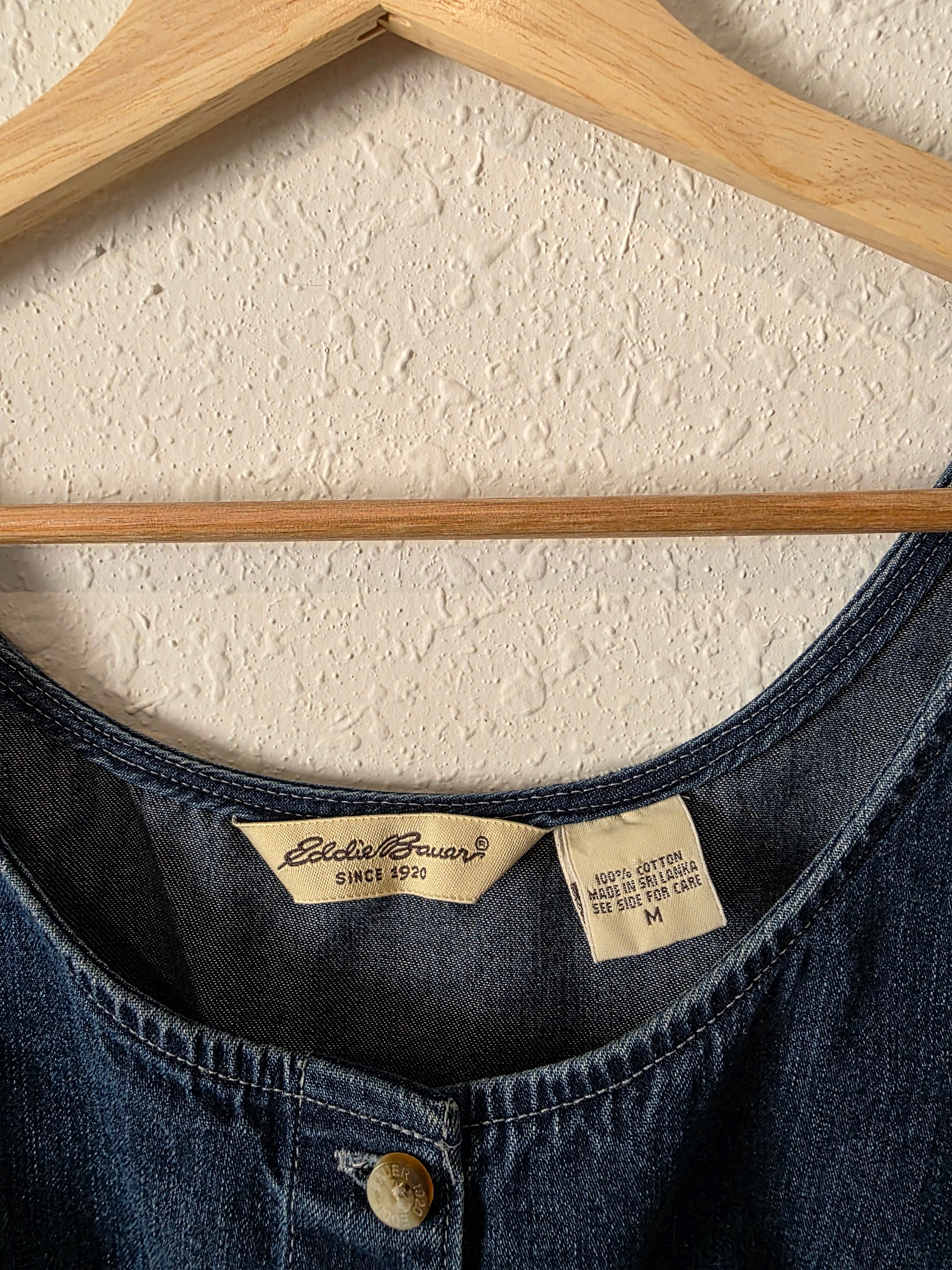Vintage Eddie Bauer Denim Top (M)