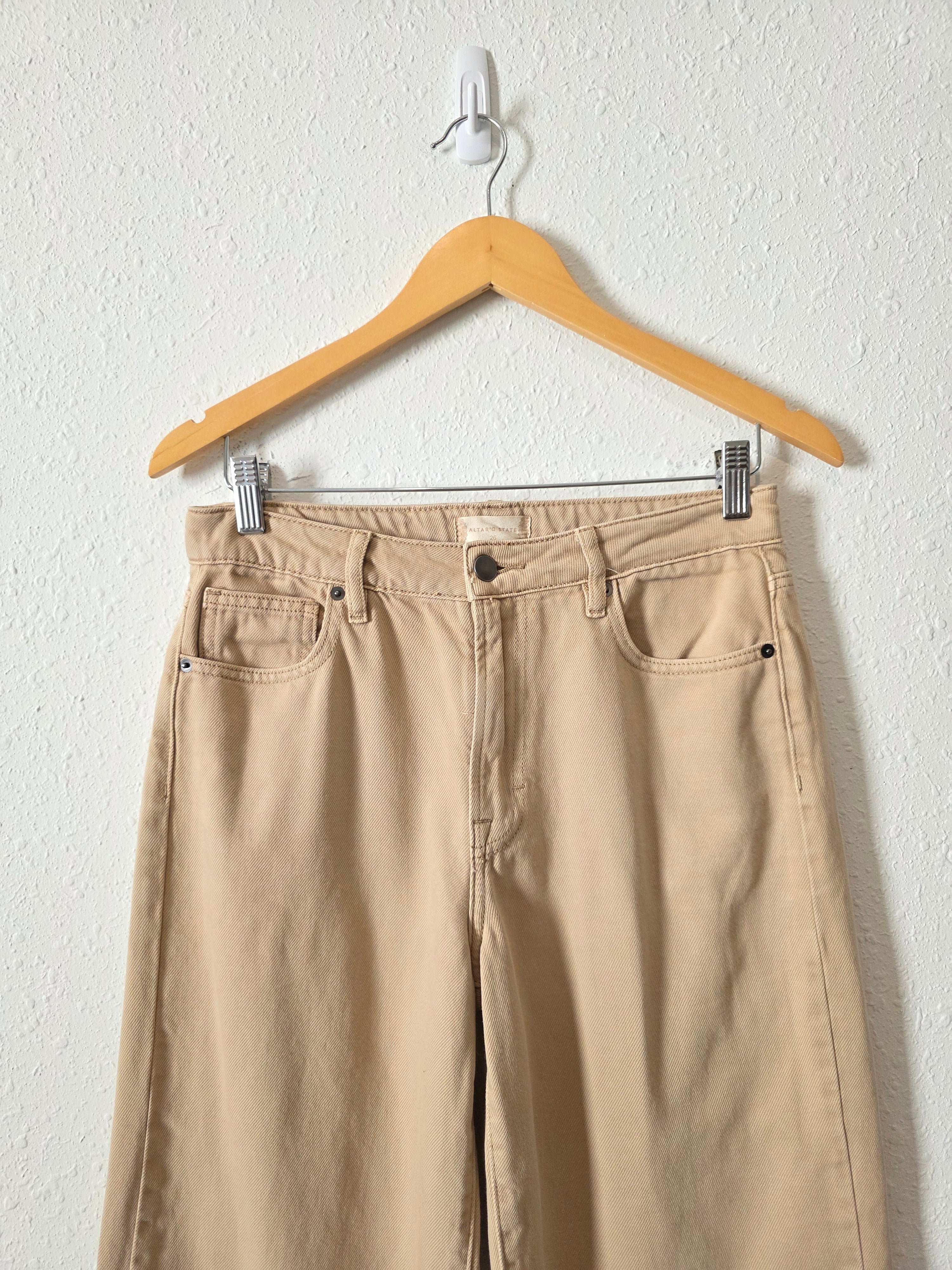 Altar'd State Wide Leg Jeans (26)