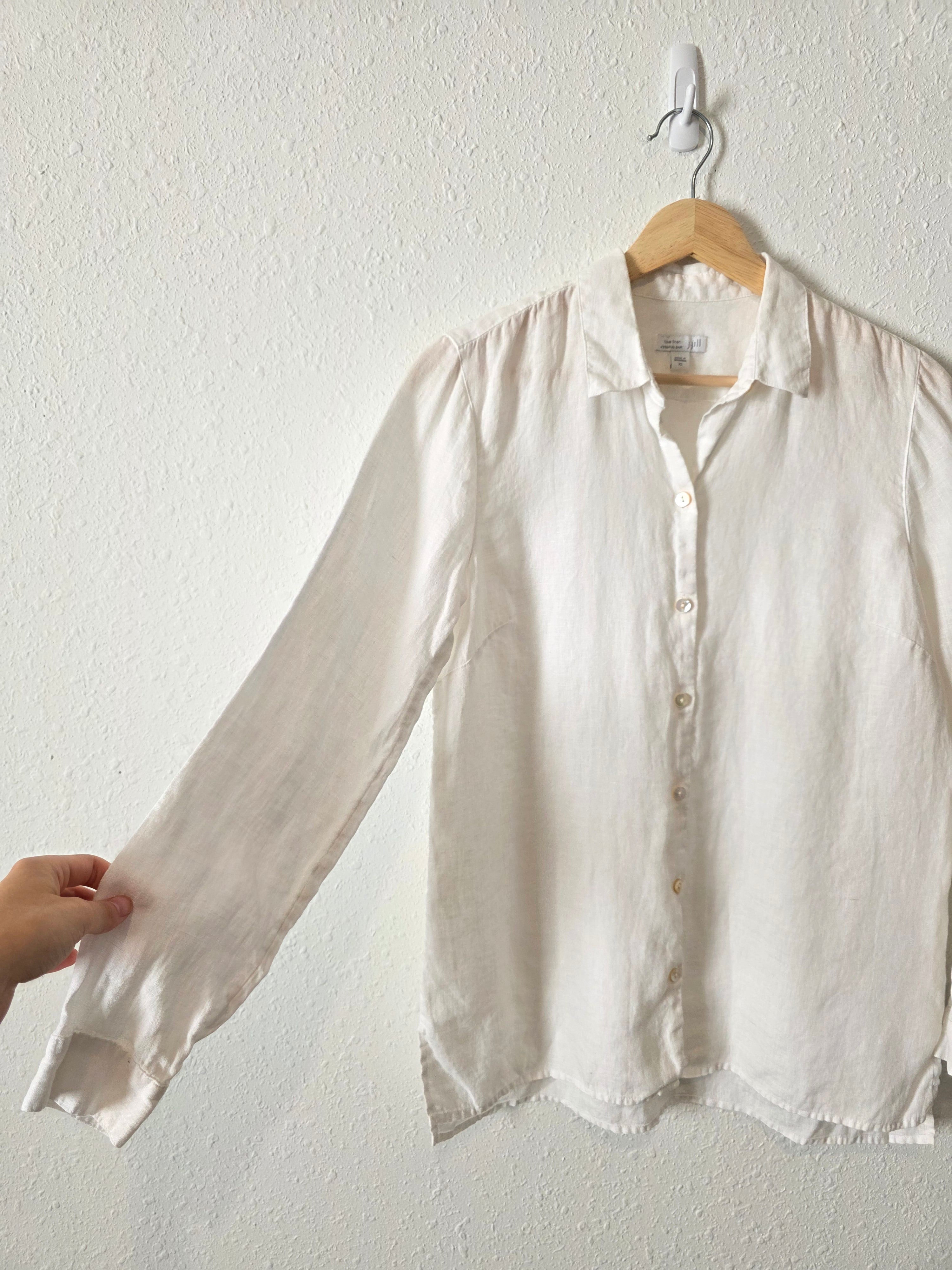 Beachy Linen Button Up (XS)