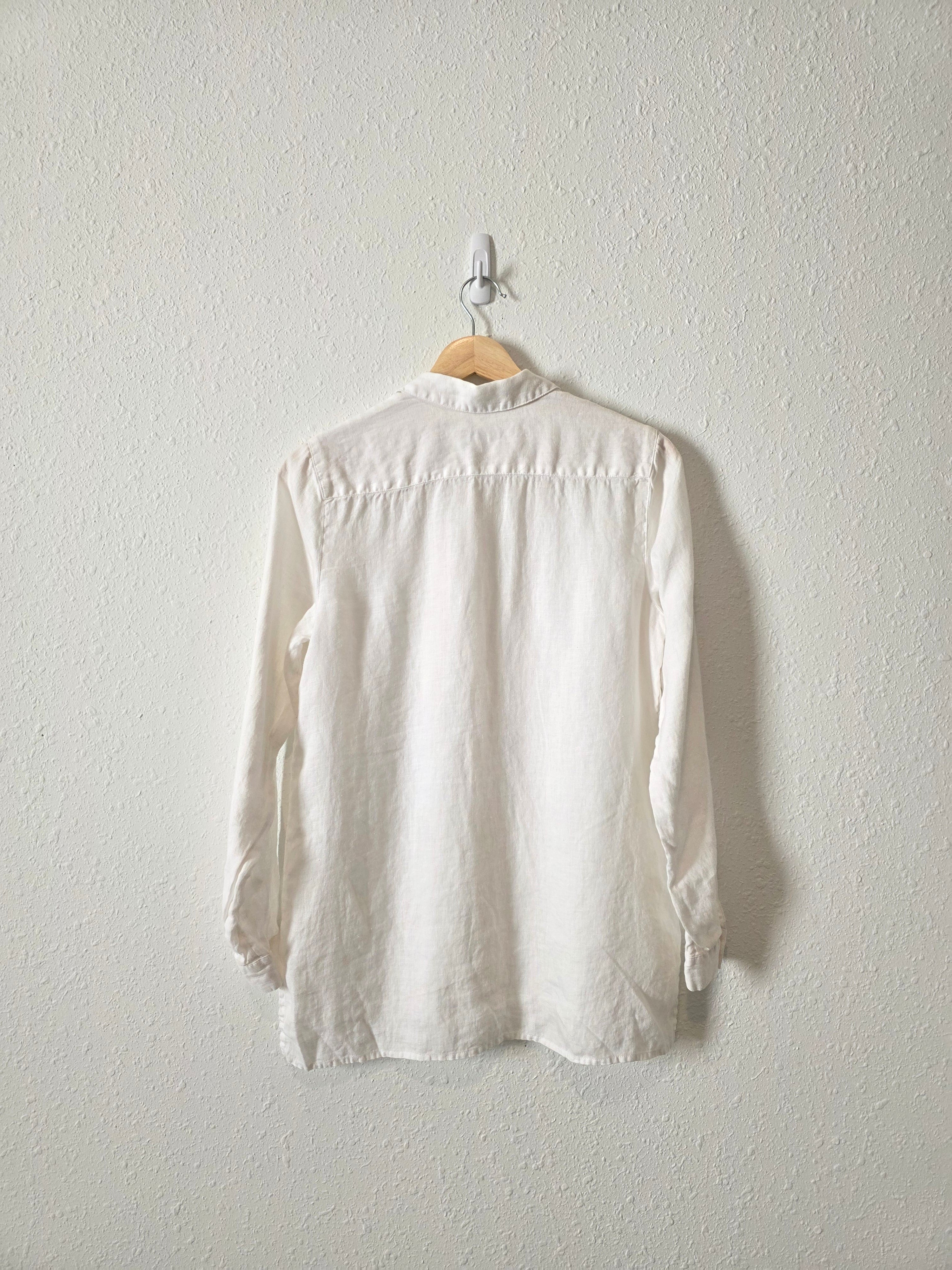 Beachy Linen Button Up (XS)