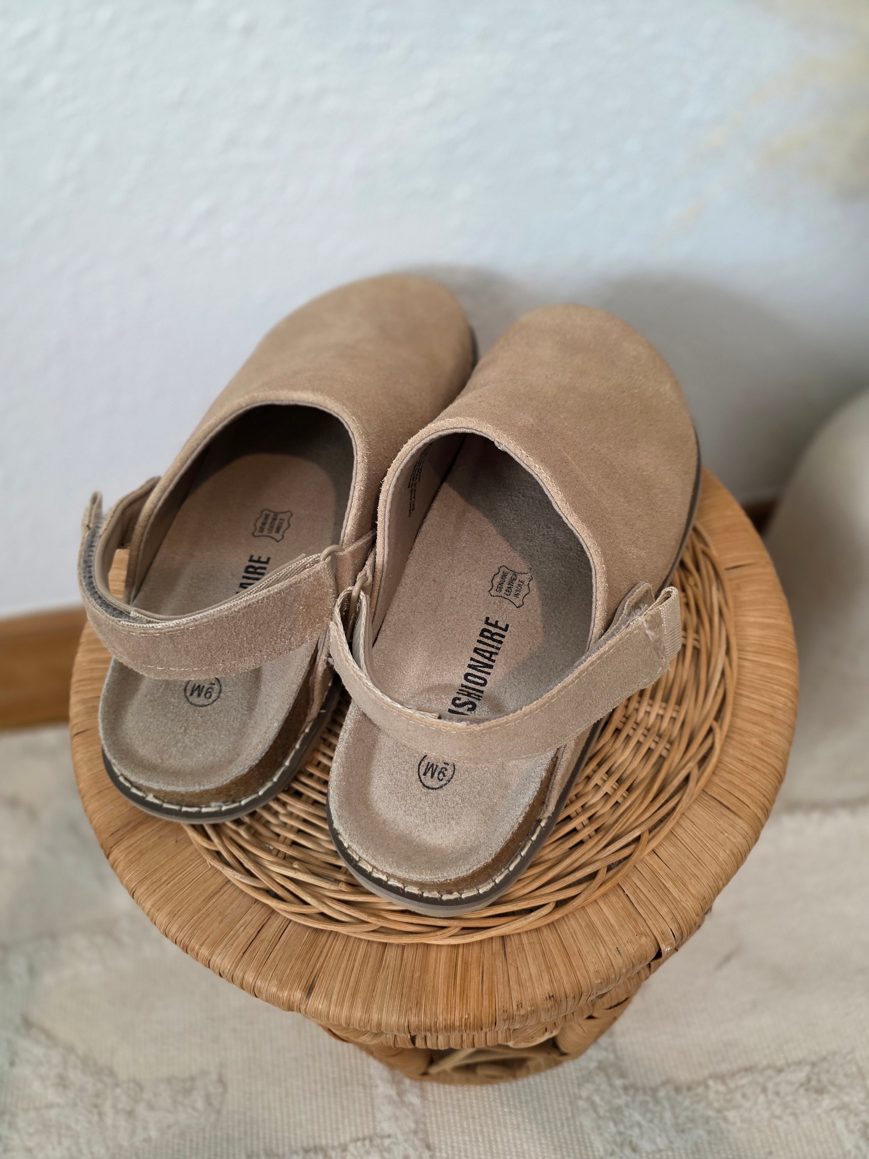 Cushionaire Suede Clogs (9)