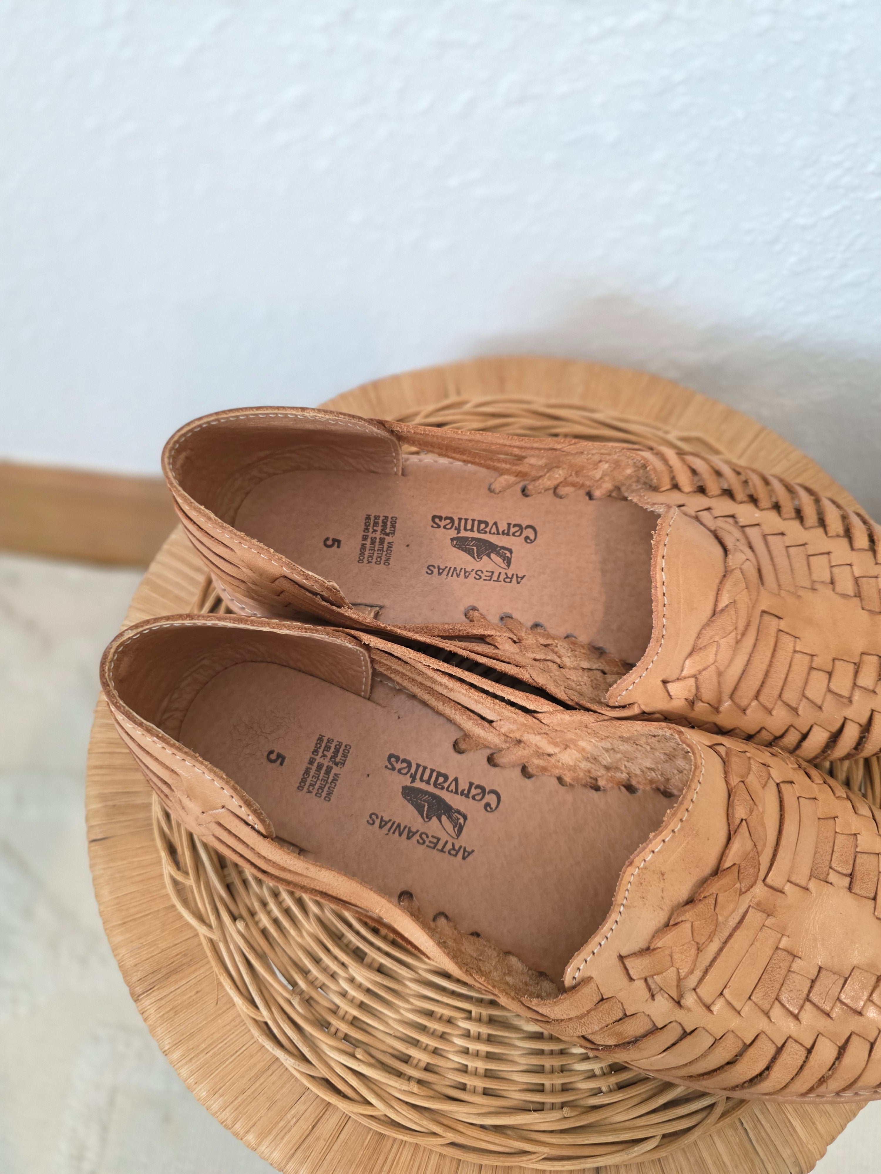 Woven Leather Huarache Sandals (8)