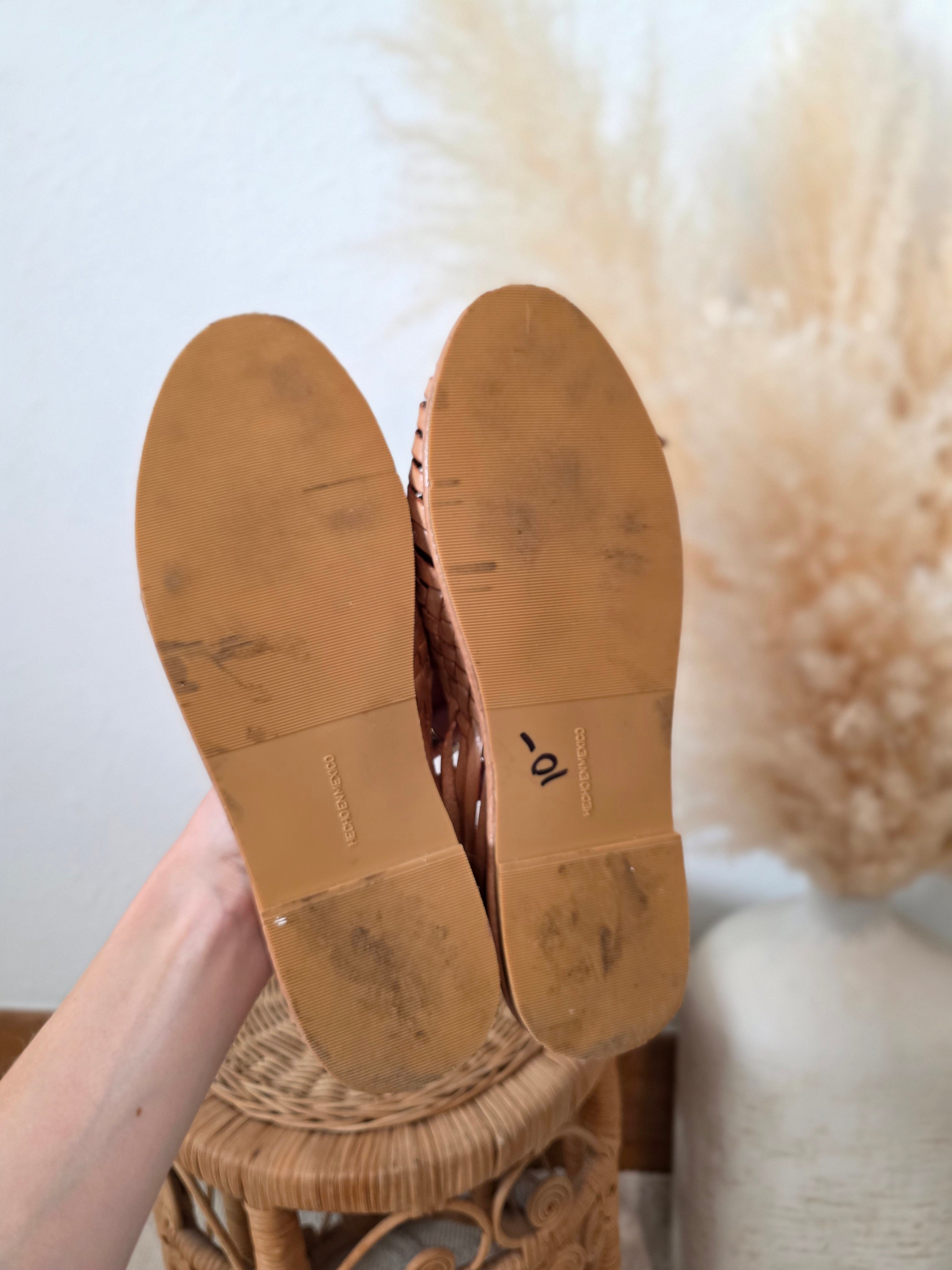 Woven Leather Huarache Sandals (8)