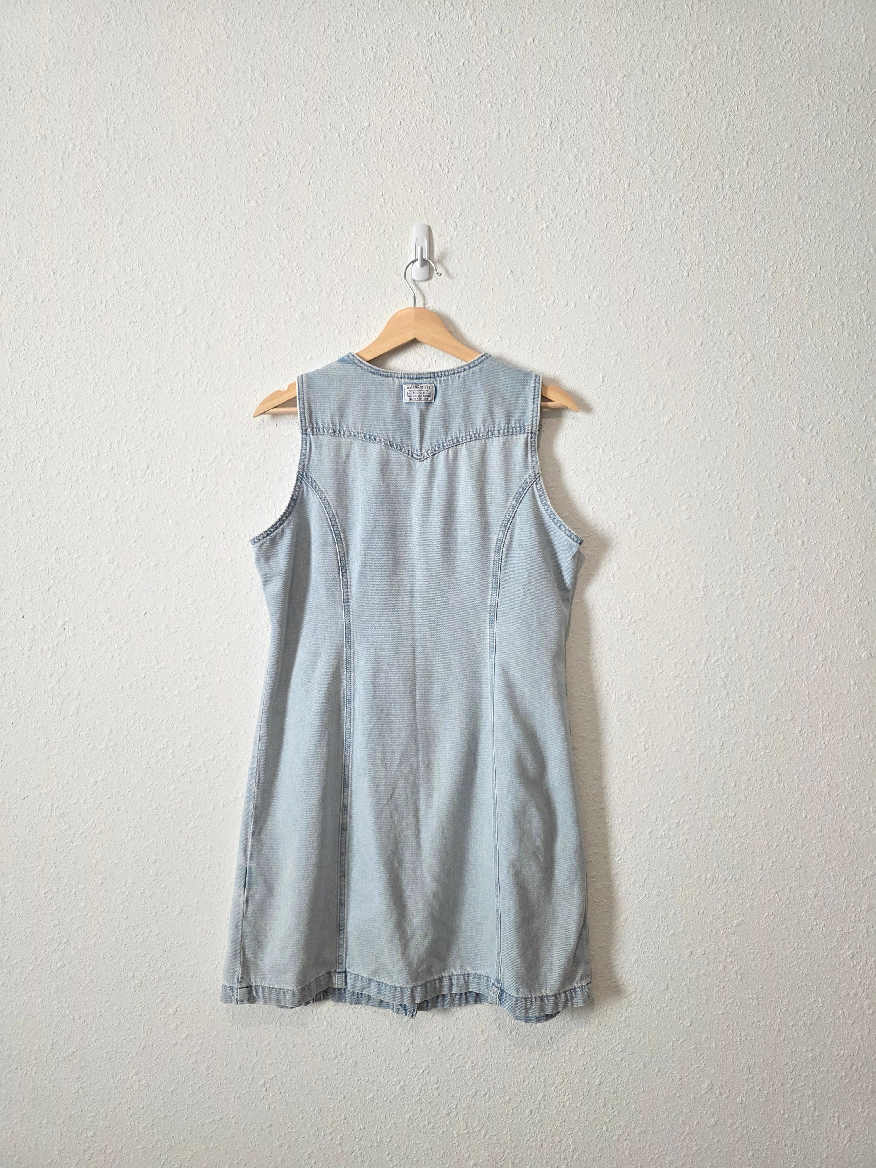 Levi's Light Wash Denim Dress (L)