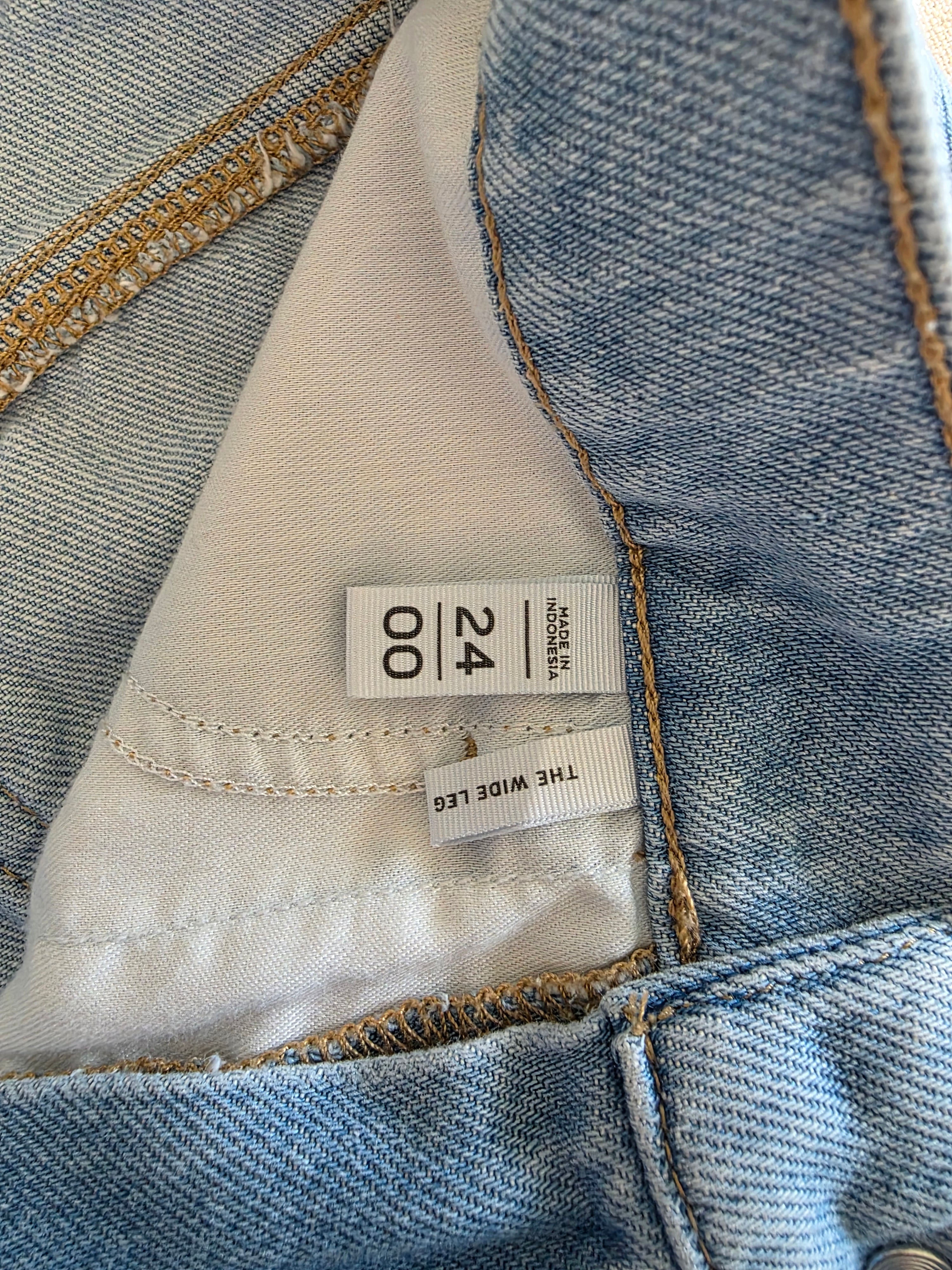 Loft Cargo Wide Leg Jeans (24/00)