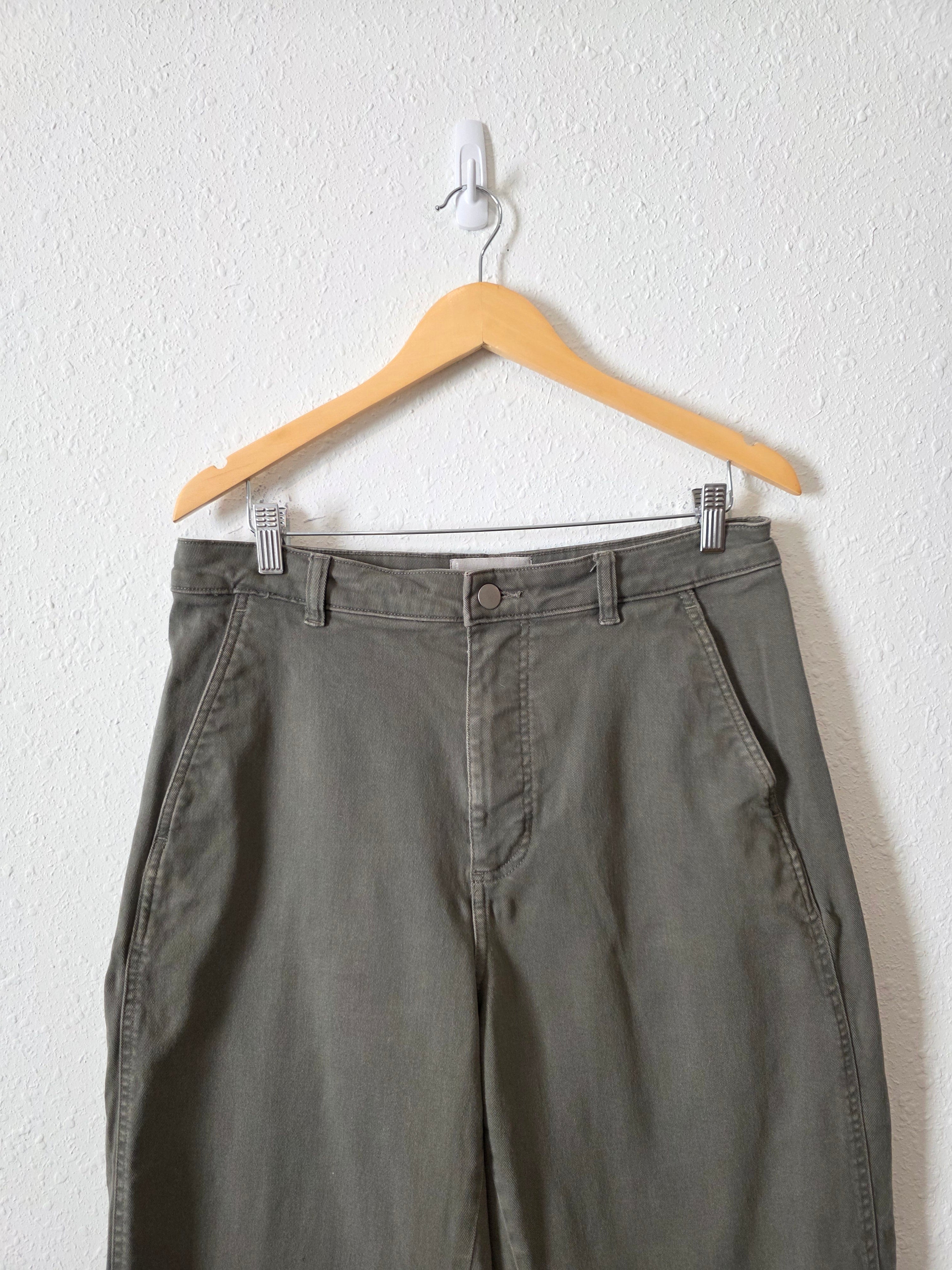 Quince Green Barrel Pants (14)
