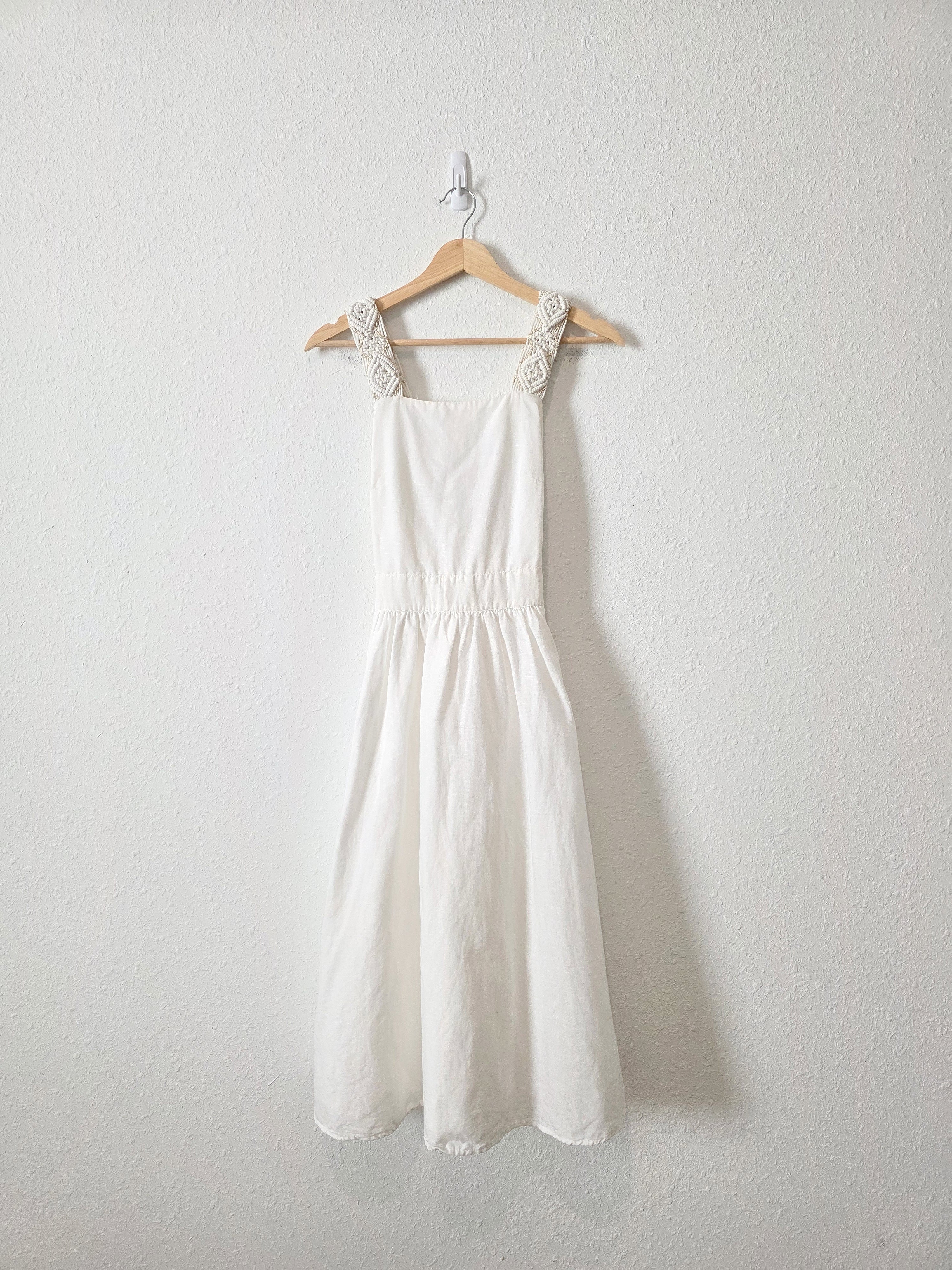Sezane Fanette Linen Dress (4)