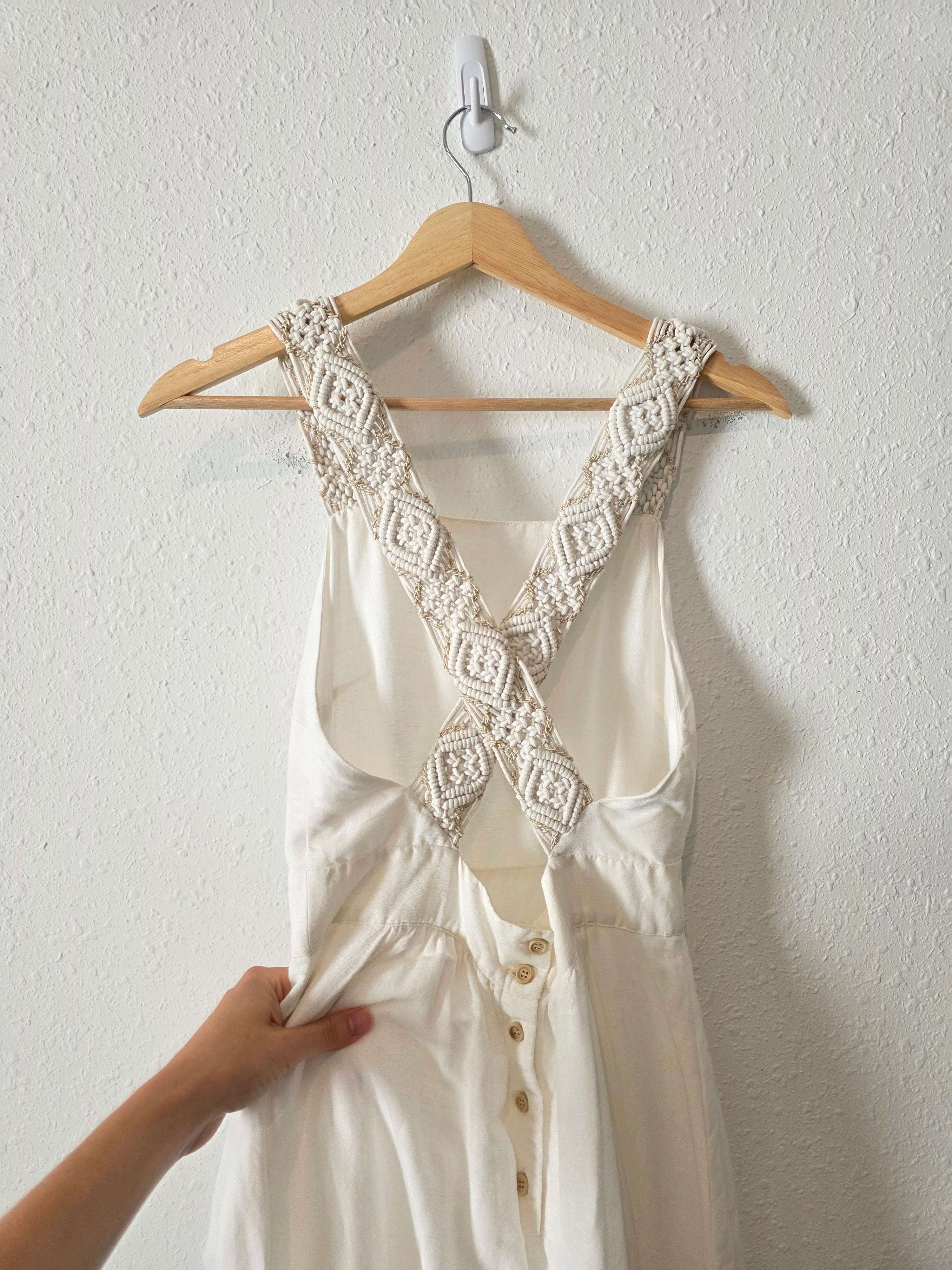Sezane Fanette Linen Dress (4)