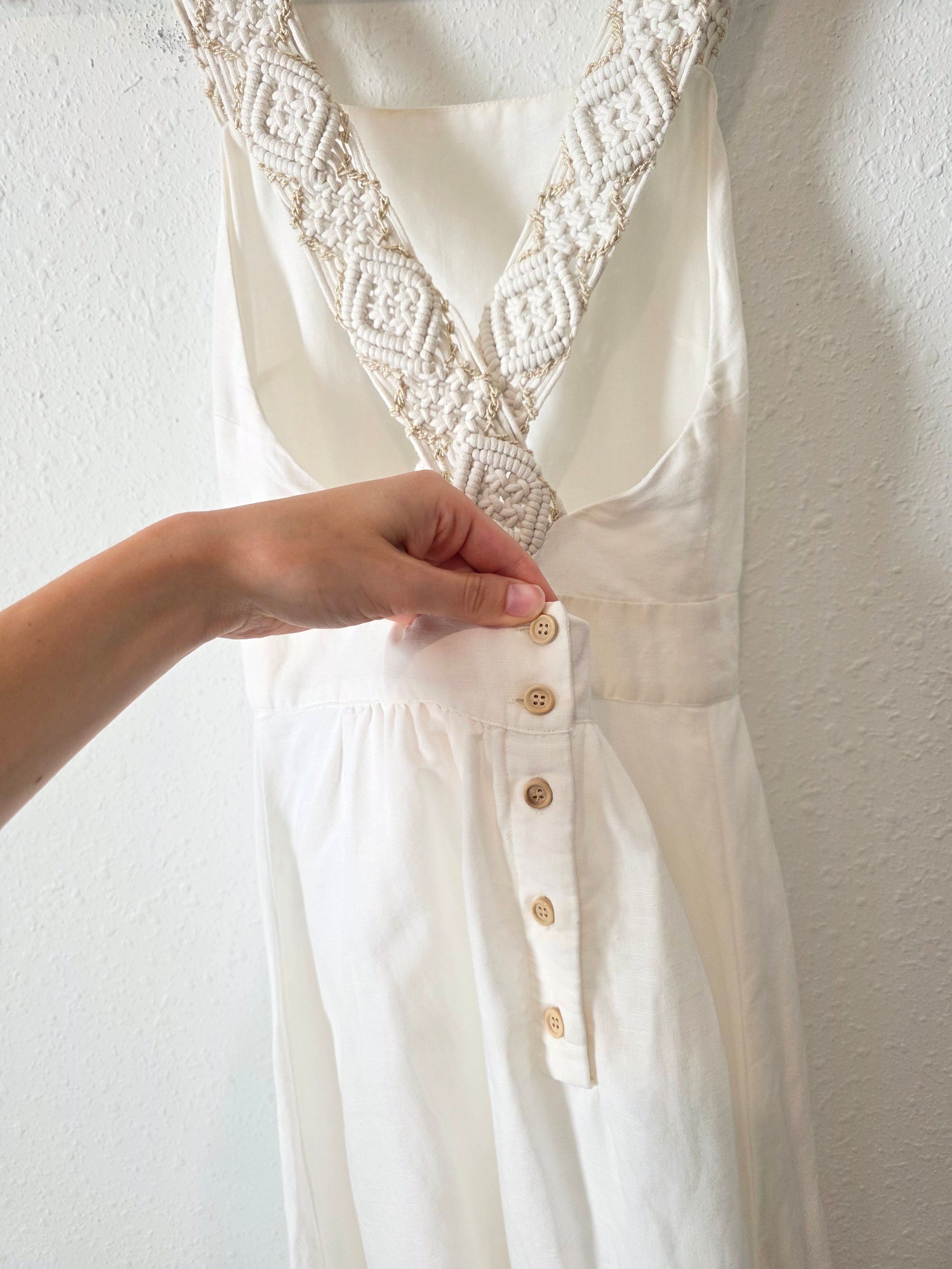 Sezane Fanette Linen Dress (4)